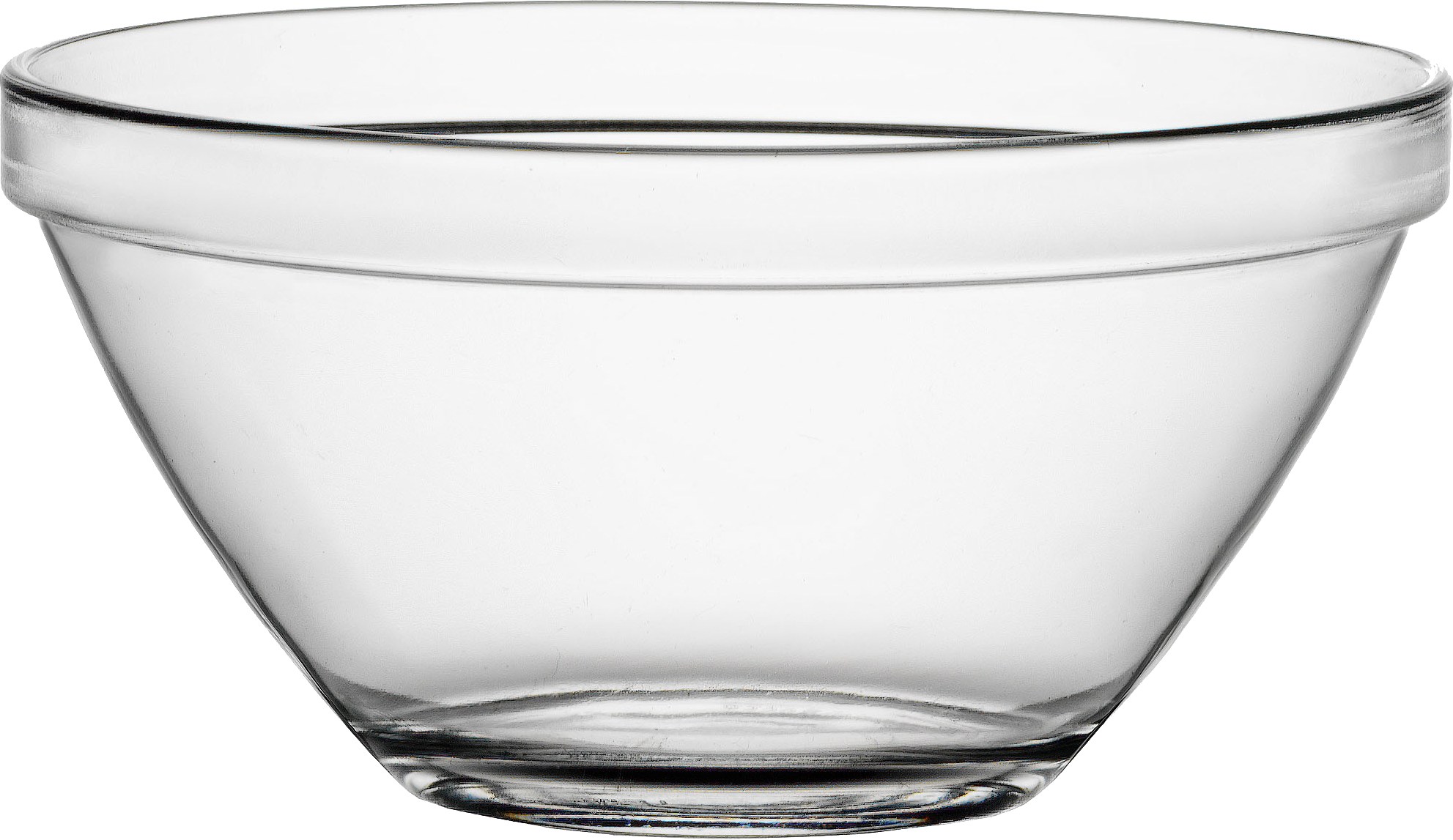 VAN WELL Schale "Pompei", Ø 14cm, transparent, Schüsseln, spülmaschinenfest und mikrowellengeeignet