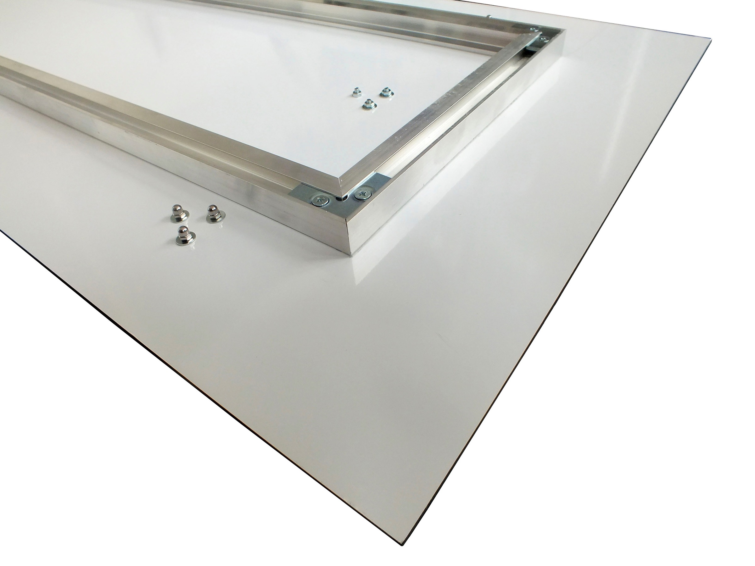 queence Garderobenleiste »Brushed Grey«, Wand Garderobe, wischtechnik, Beton Optik, grau, platzsparend, modern