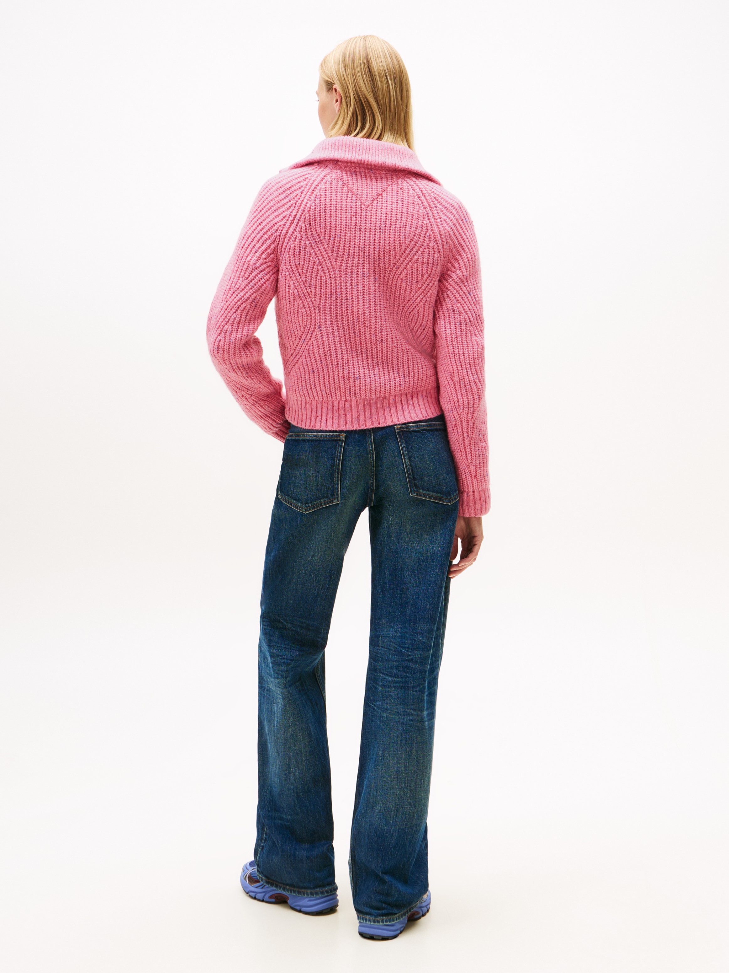 Tommy Jeans Troyer »TJW NEP 1/4 ZIP SWEATER«