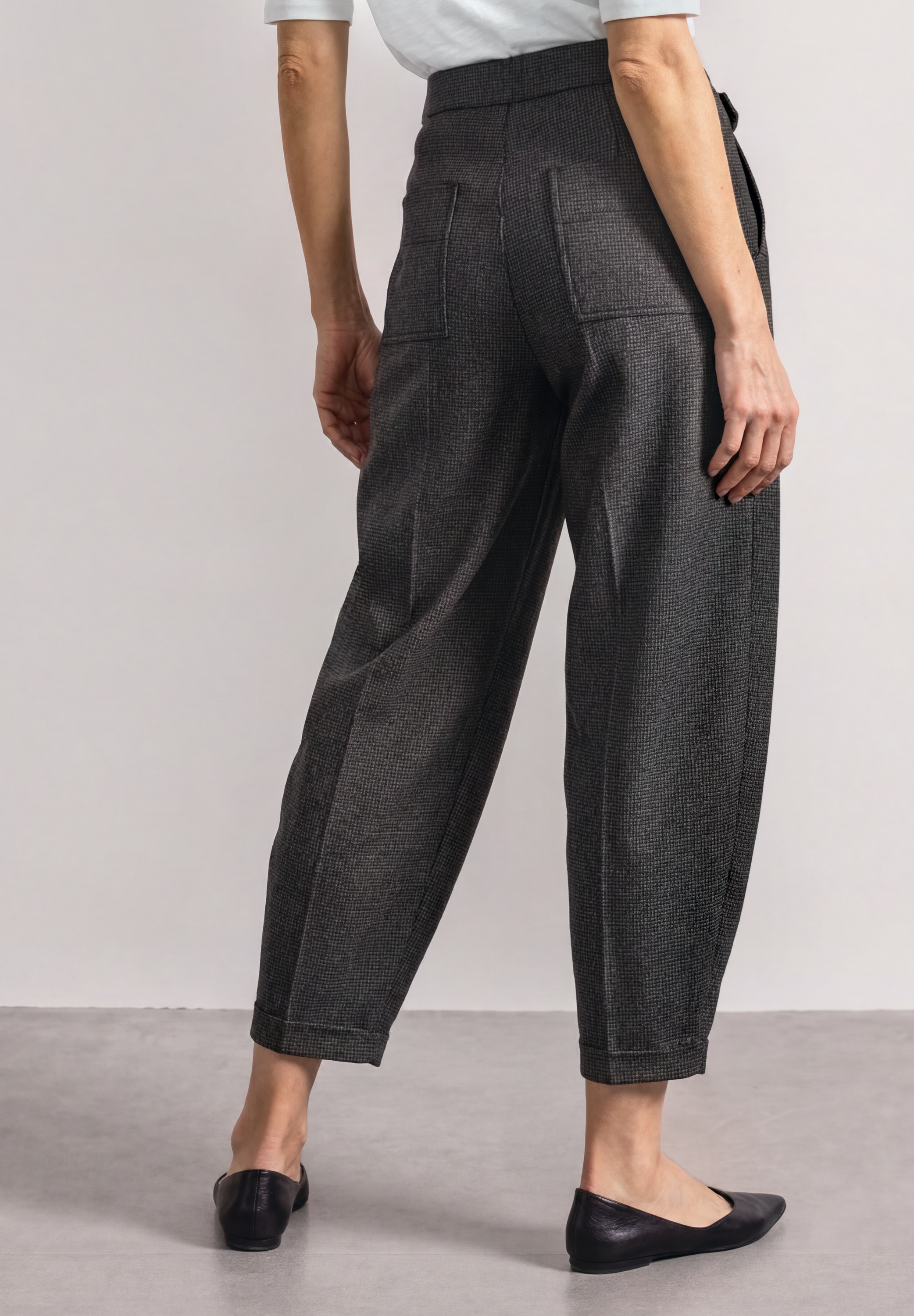 STREET ONE Stoffhose  High Waist