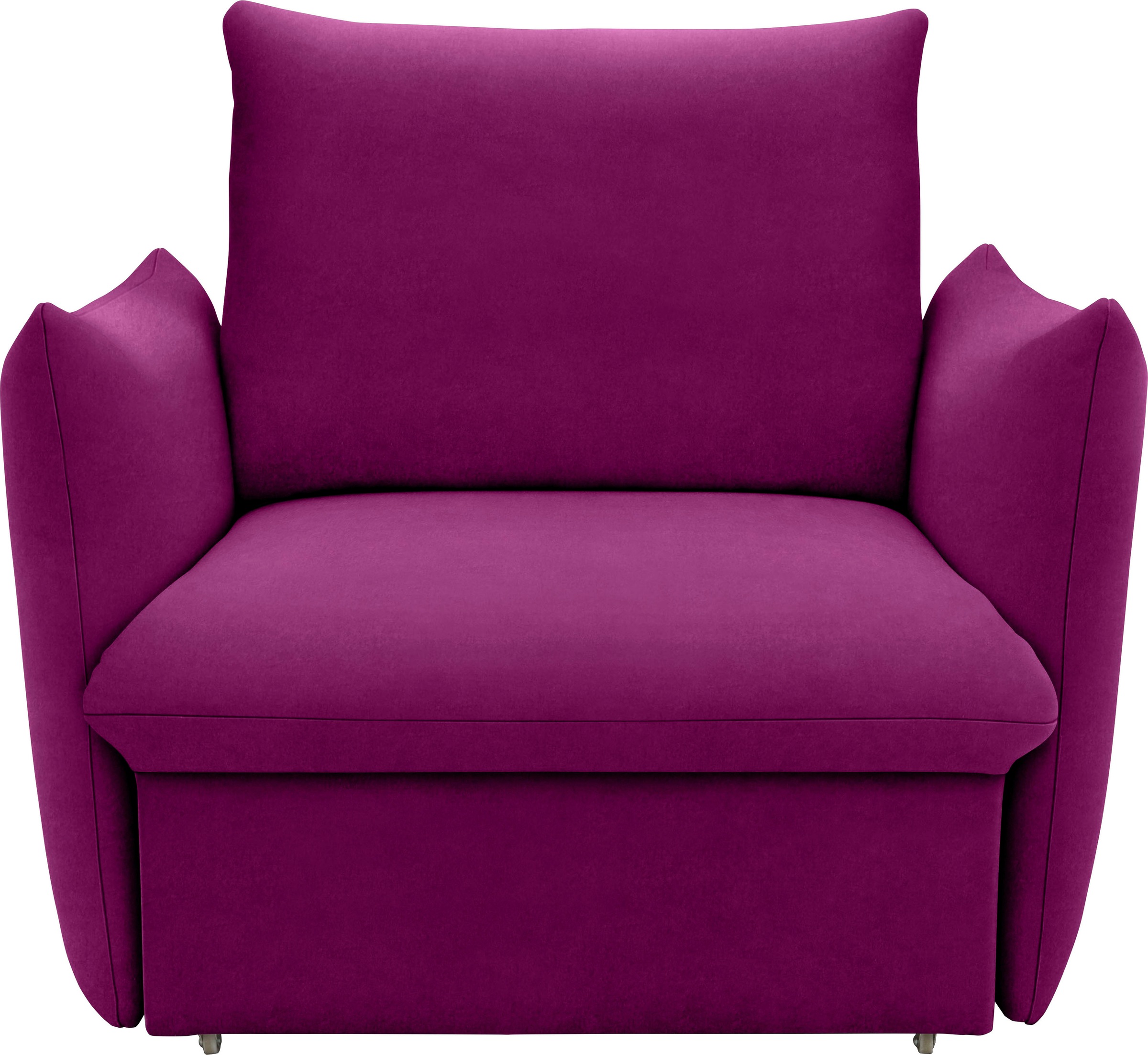 LOOKS by Wolfgang Joop "LOOKS XII Schlafsesel, Schlaffunktion" Boxspring-Polsterung, mit Gästebettfunktion, Kissenoptik