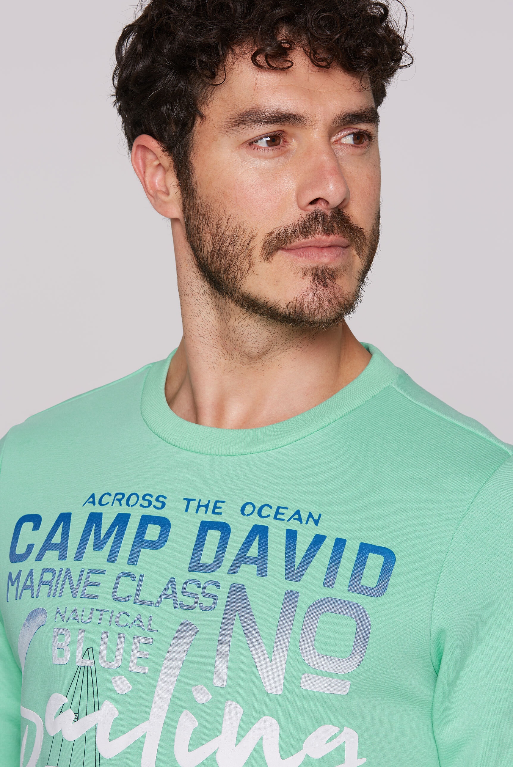 CAMP DAVID Sweater, mit weicher Innenseite