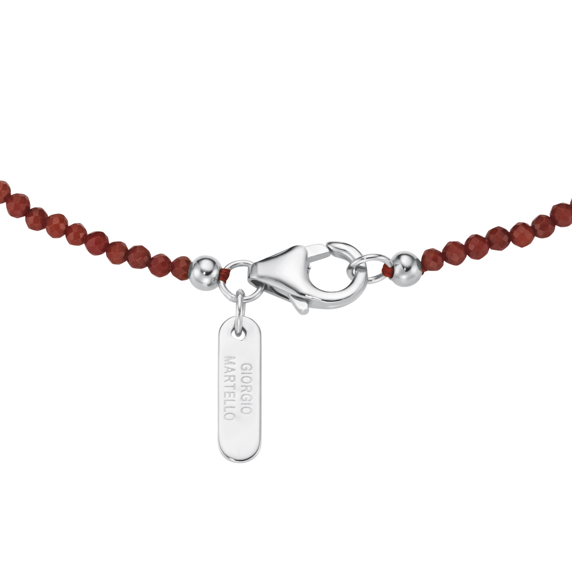 GIORGIO MARTELLO MILANO Collier »mit Süßwasser-Perlen und Ziersteinen, Silber 925«