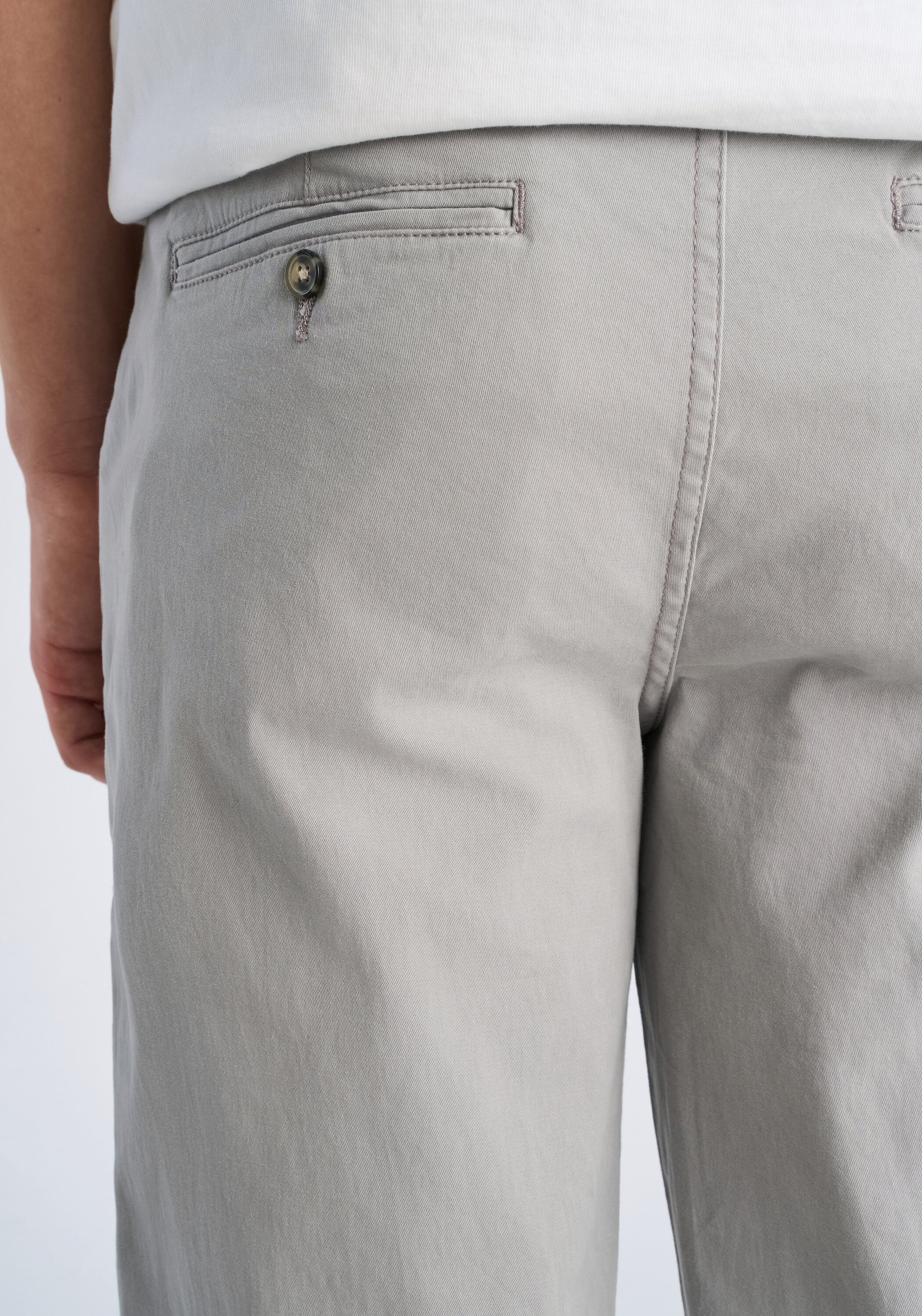 Lindbergh Chino Relaxed Loose Fit Herren Hellgrau 33/34 3
