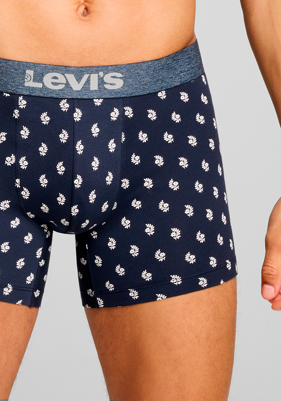 Levi's® Boxershorts »LEVIS MEN DENIM GEO BOXER BRIEF 2P«, (2er Pack)
