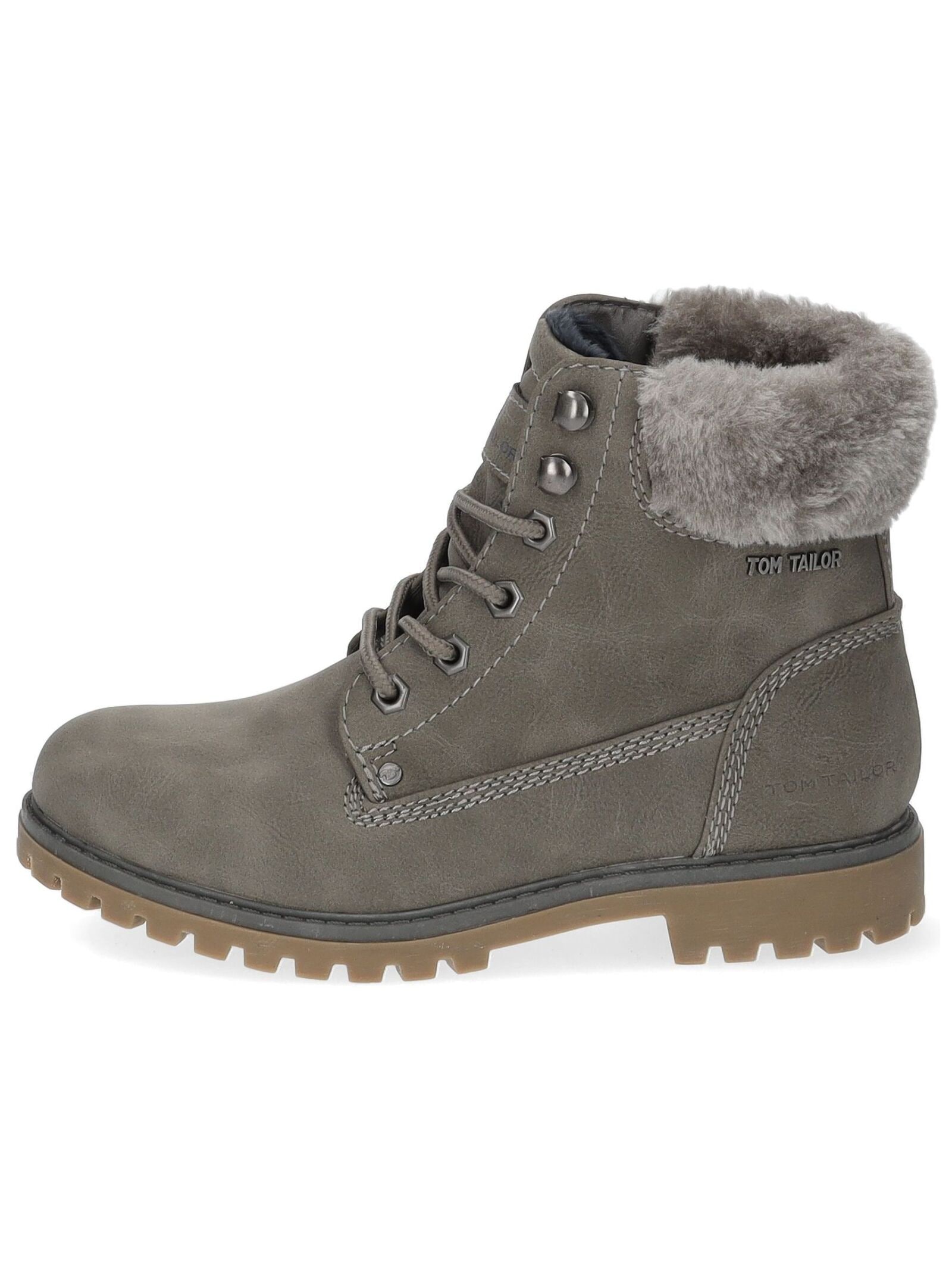 TOM TAILOR Schnürstiefelette »Tom Tailor Stiefelette Lederimitat/Textil«