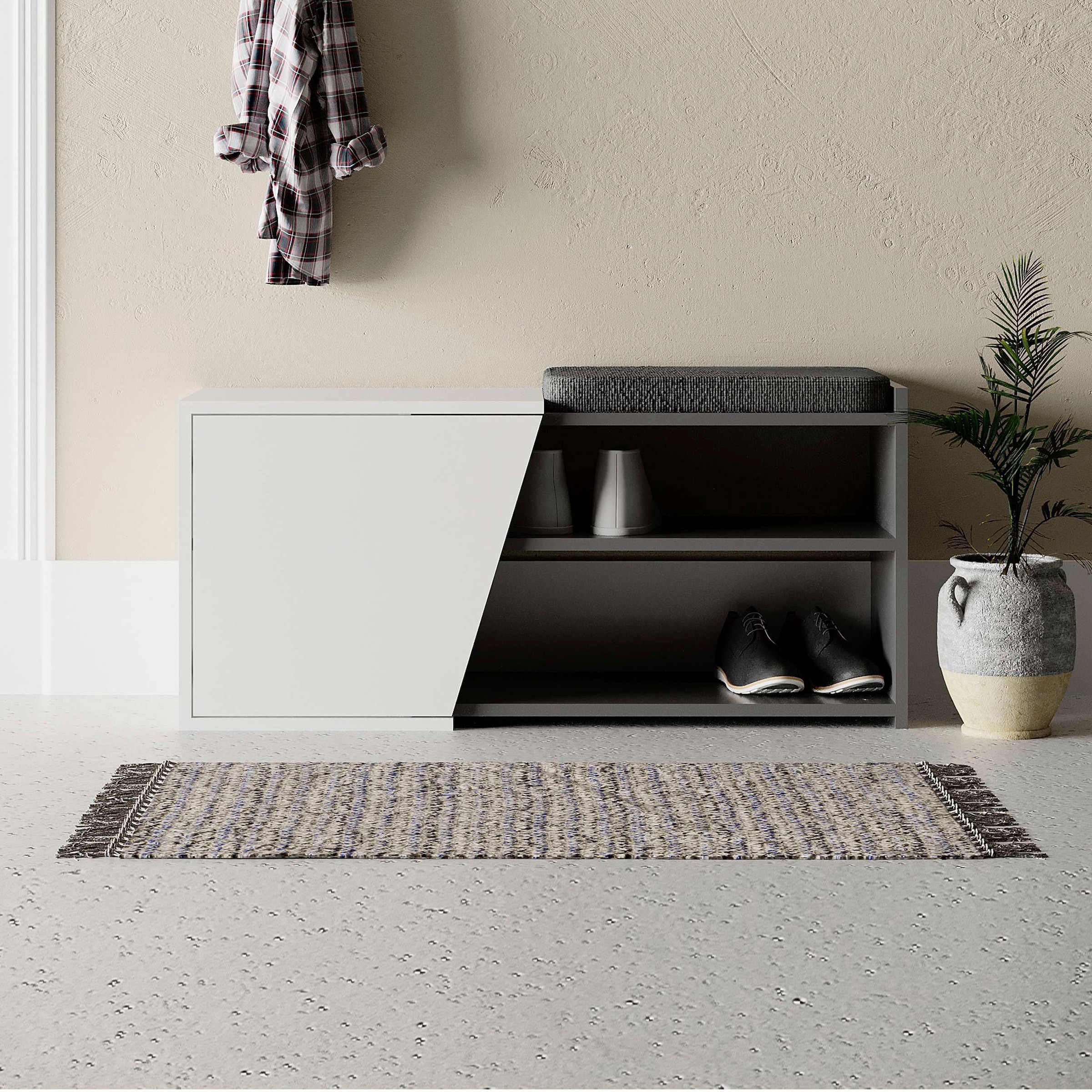 Decortie Schuhschrank »Fiona Schuhschrank«, (Packung), Einfache Montage,Platzsparend
