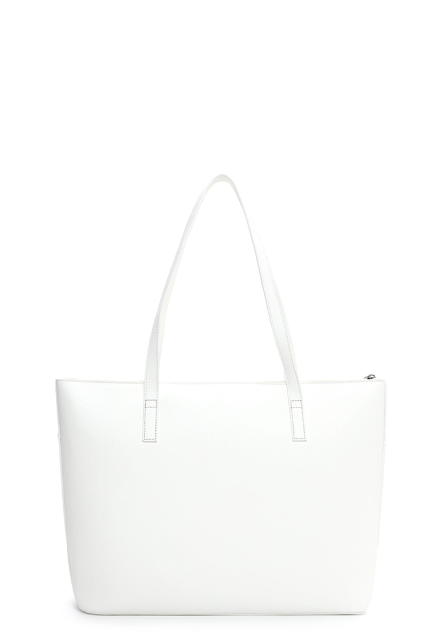 Shopper EMILY & NOAH "Shopper E&N Albi RUE 09", Damen, Gr. B/H/T: 34cm x 30cm x 13cm 0, weiß 300, PVC, Taschen Shopper 2