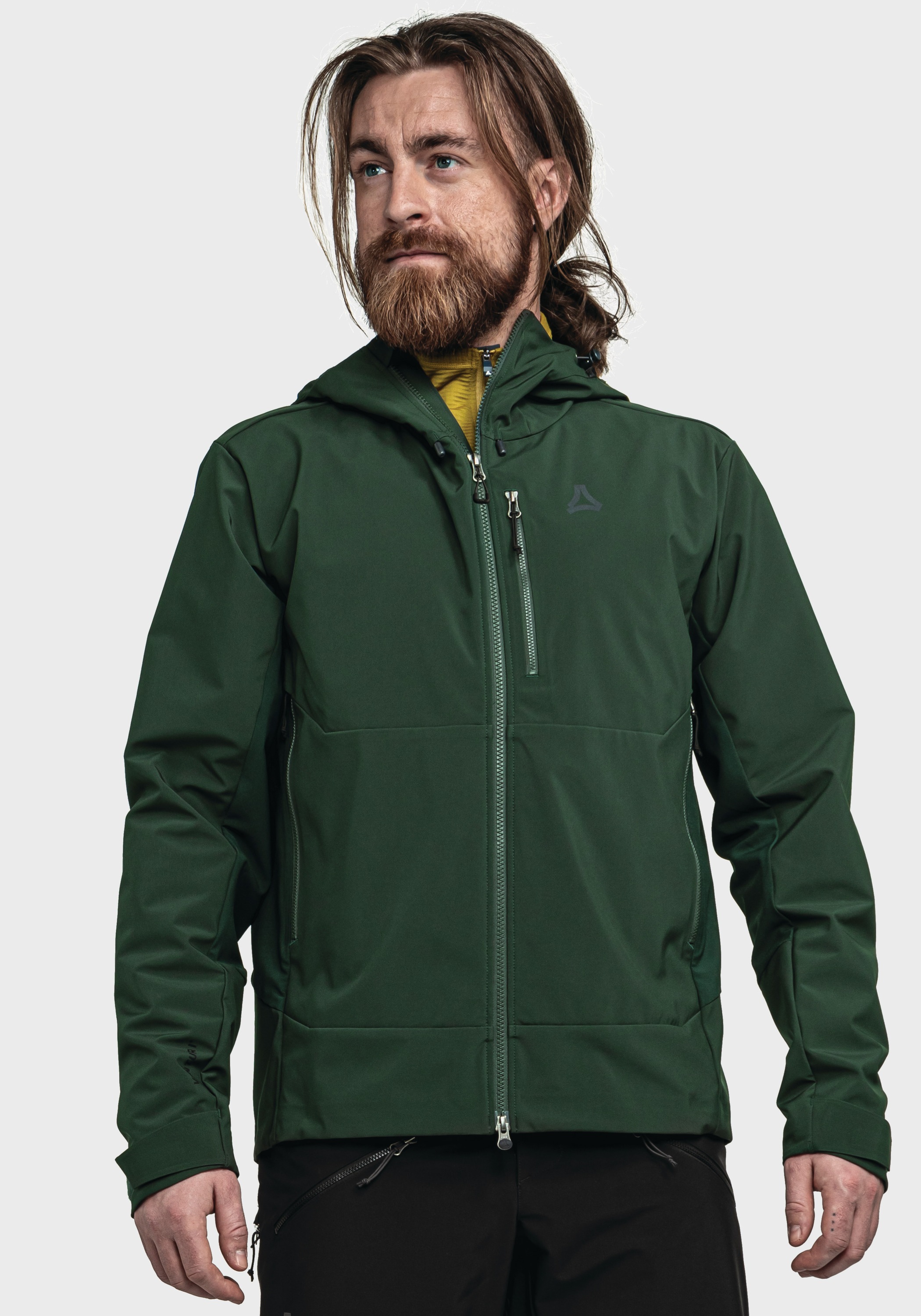 Schöffel Outdoorjacke »Mountain Softshell Jk Style Milagle MNS«, ohne Kapuze