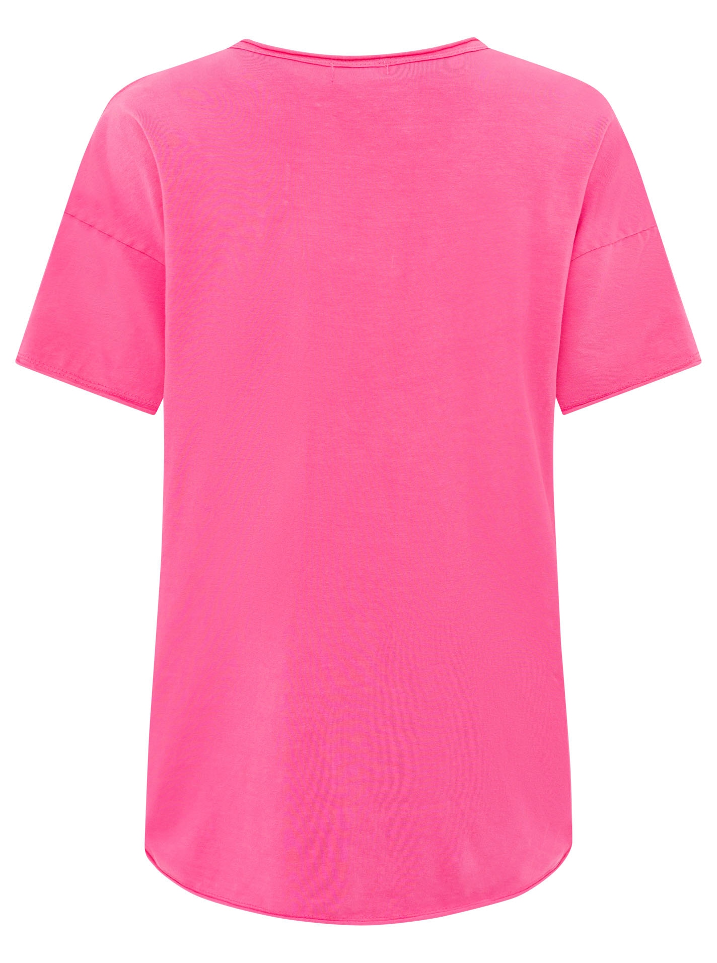 Zwillingsherz Kurzarmshirt »Oversized Shirt Stempeldruck "Moin"«, mit mit großem MOIN Druck
