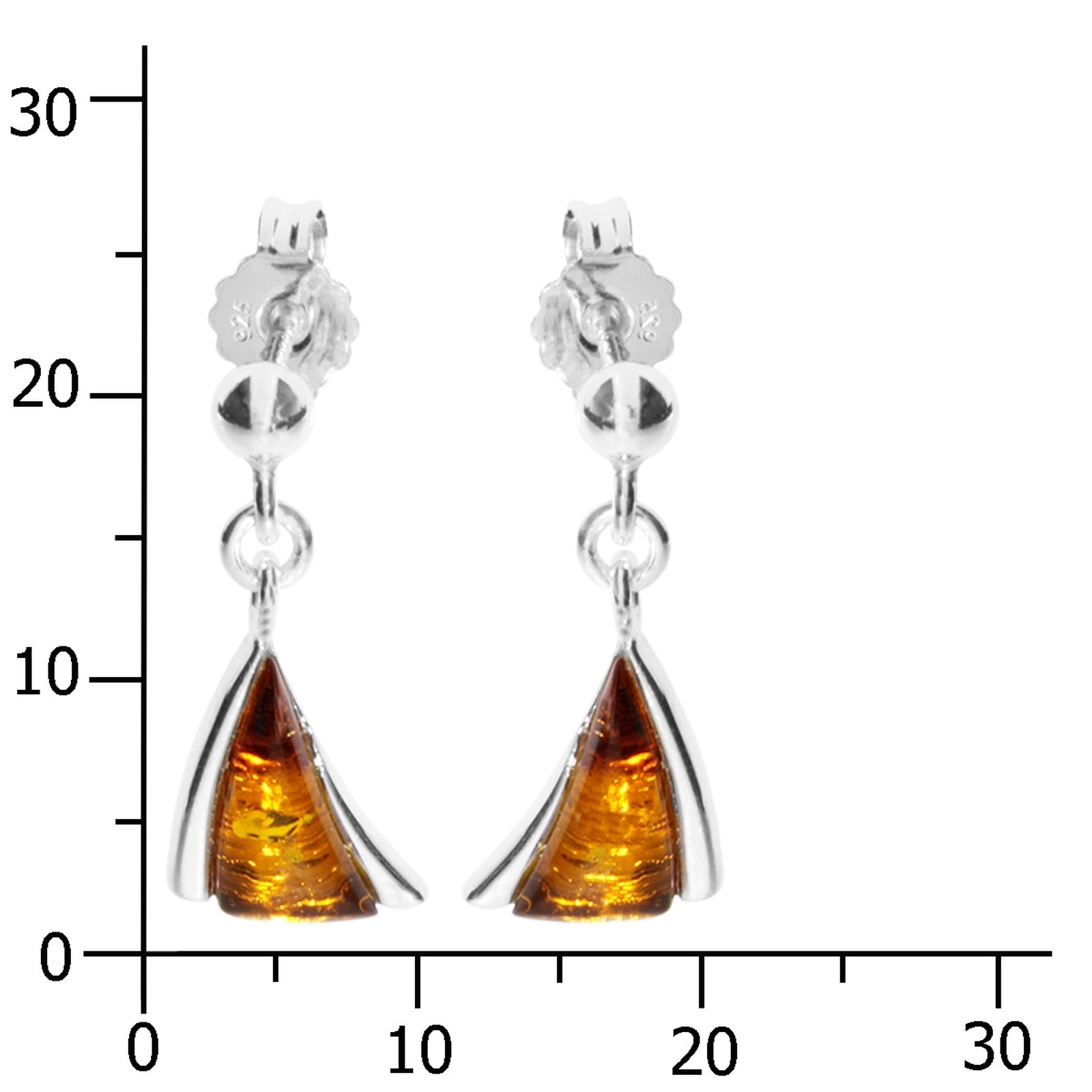 OSTSEE-SCHMUCK Paar Ohrhänger »Ostsee-Schmuck Ohrhänger Imke Ohrhänger Imke«, (2 tlg.)