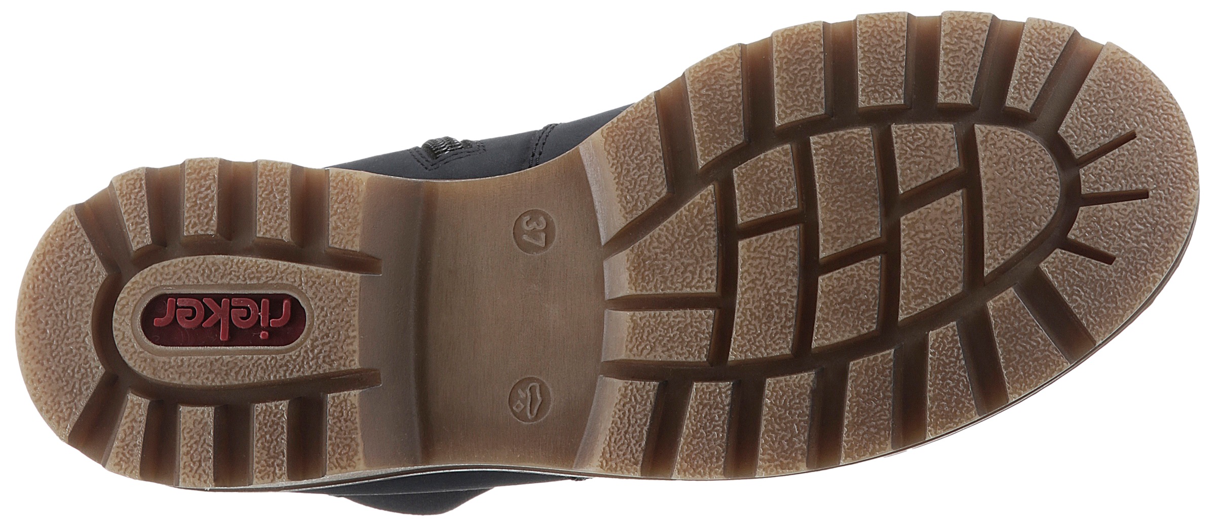 Thumbnail - Rieker Chelseaboots, Schlupfboots, Stiefelette, Blockabsatz, mit kuscheligem Warmfutter