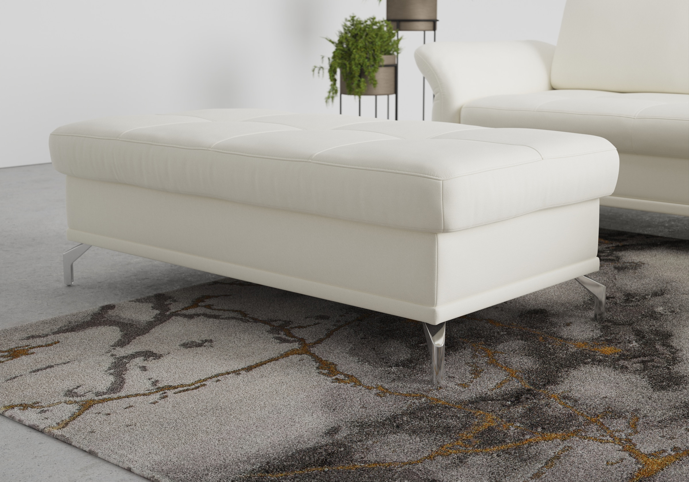 Home affaire Polsterhocker "Palm Beach" passend zur Polsterserie "Palm Beac günstig online kaufen