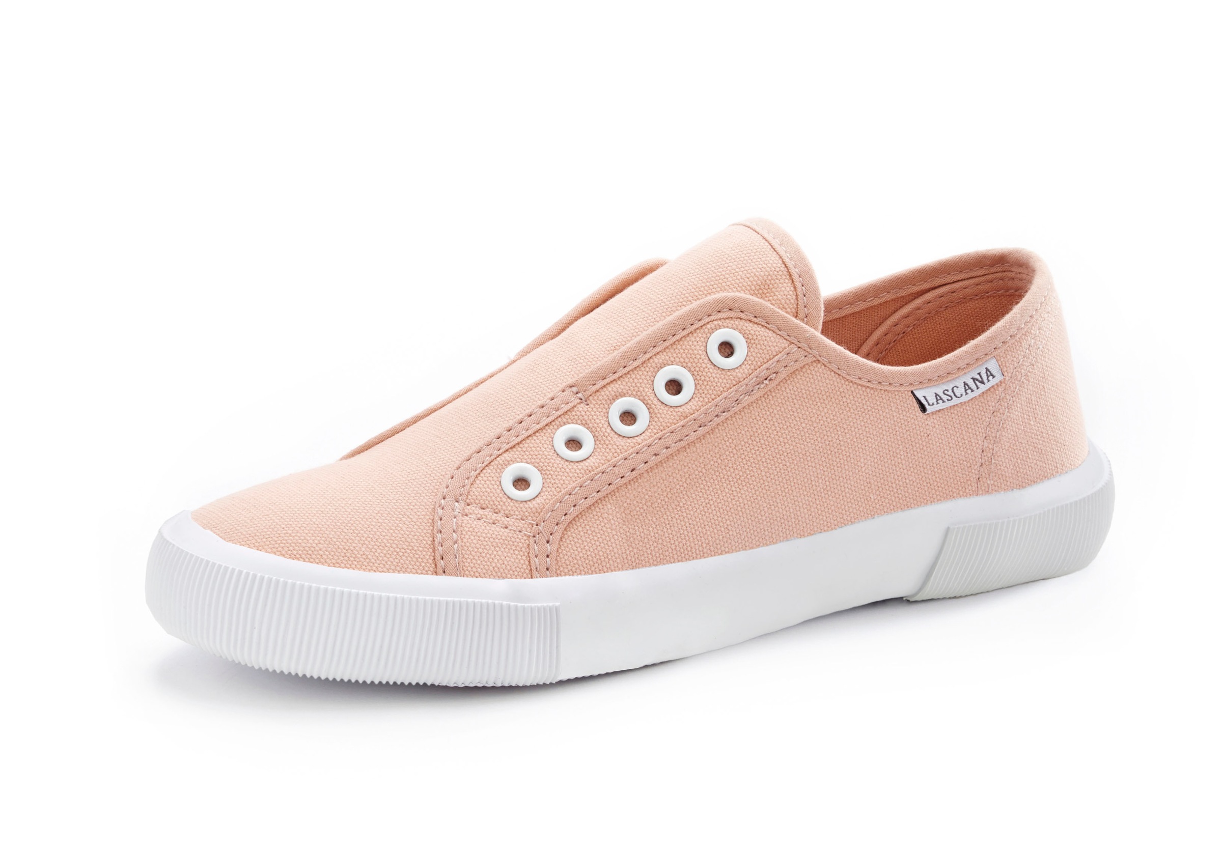Thumbnail - LASCANA Sneaker "Slip-On-Sneaker," Slipper, Halbschuh bequem zum Reinschlüpfen VEGAN