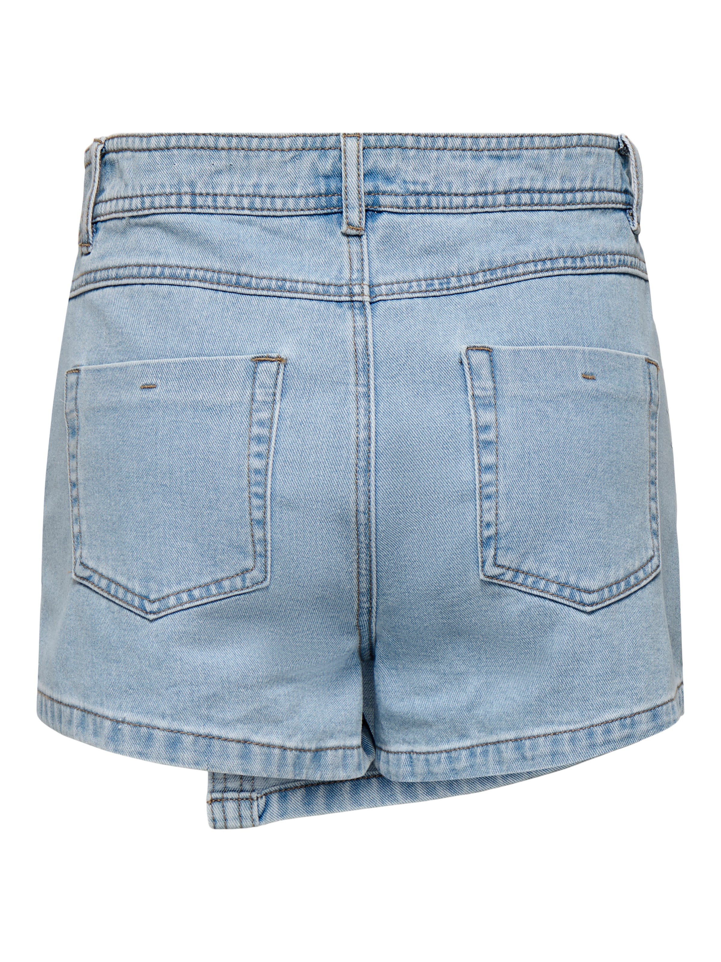ONLY Jeansrock »ONLLESLY REG RHINESTONE DNM SKORT GUA«