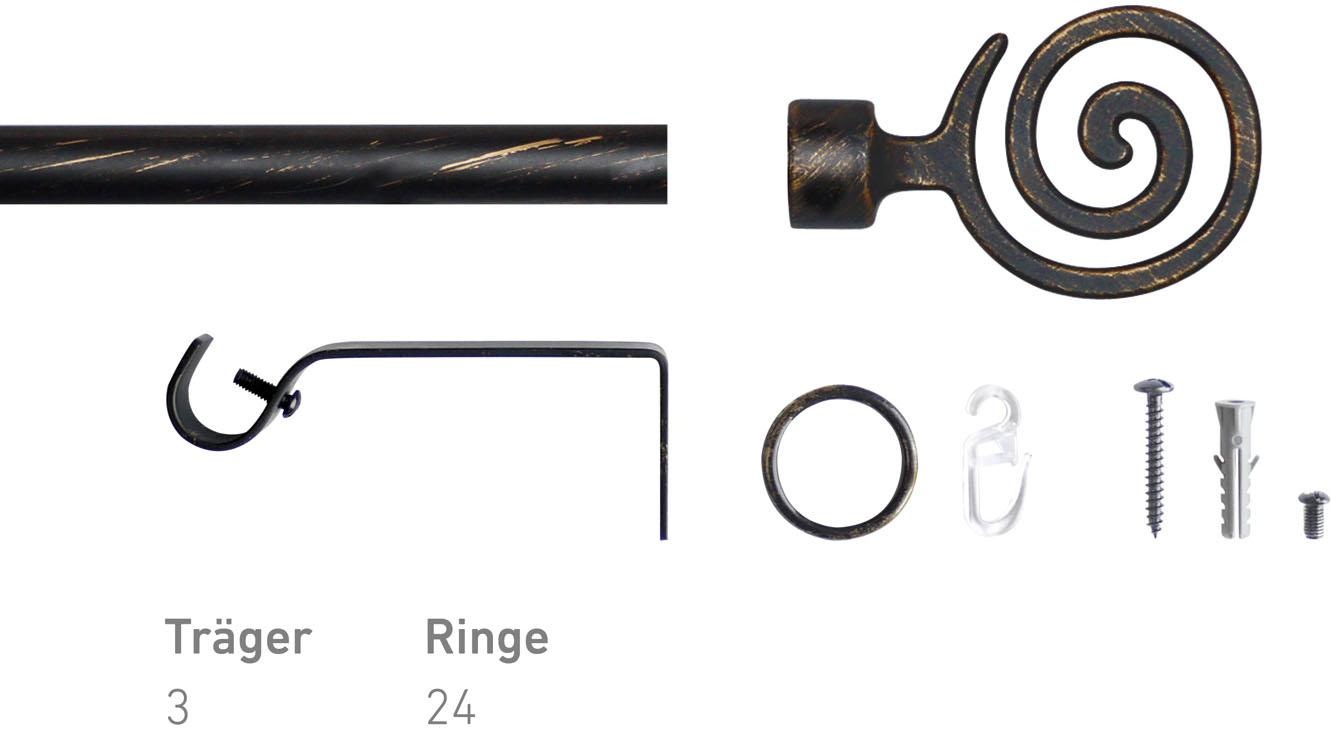 Good Life Gardinenstange "Jana" Ø 13 mm 1 läufig-läufig ausziehbar;Fixmaß günstig online kaufen