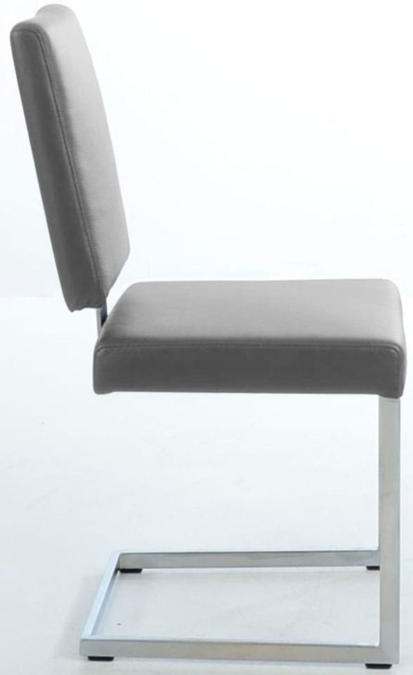 K+W Komfort & Wohnen Freischwinger, Leder Longlife BRONCO, stabiles Hochkantgestell, in Leder oder Microfaser