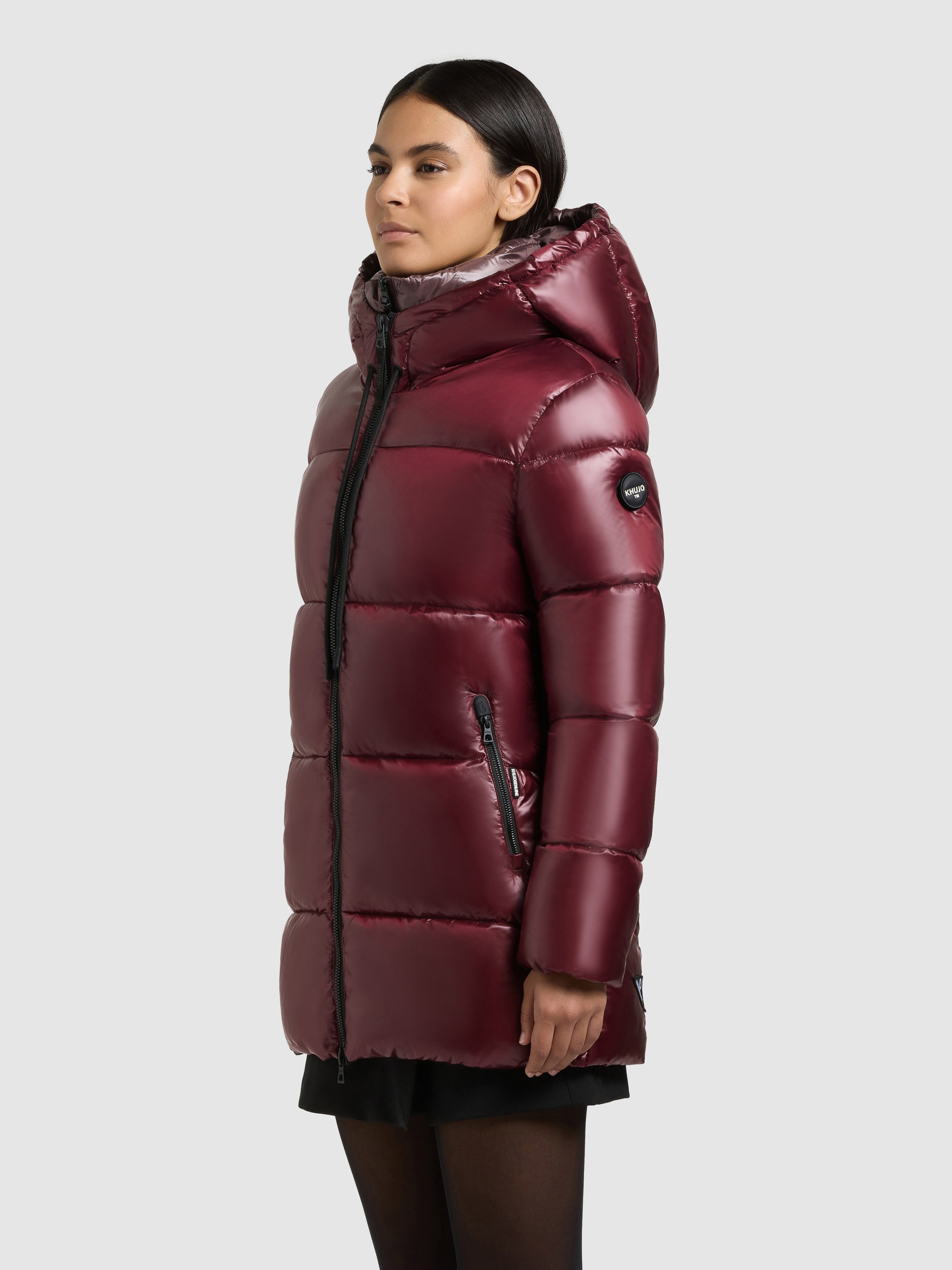 khujo Steppjacke »DASHA«, mit Kapuze