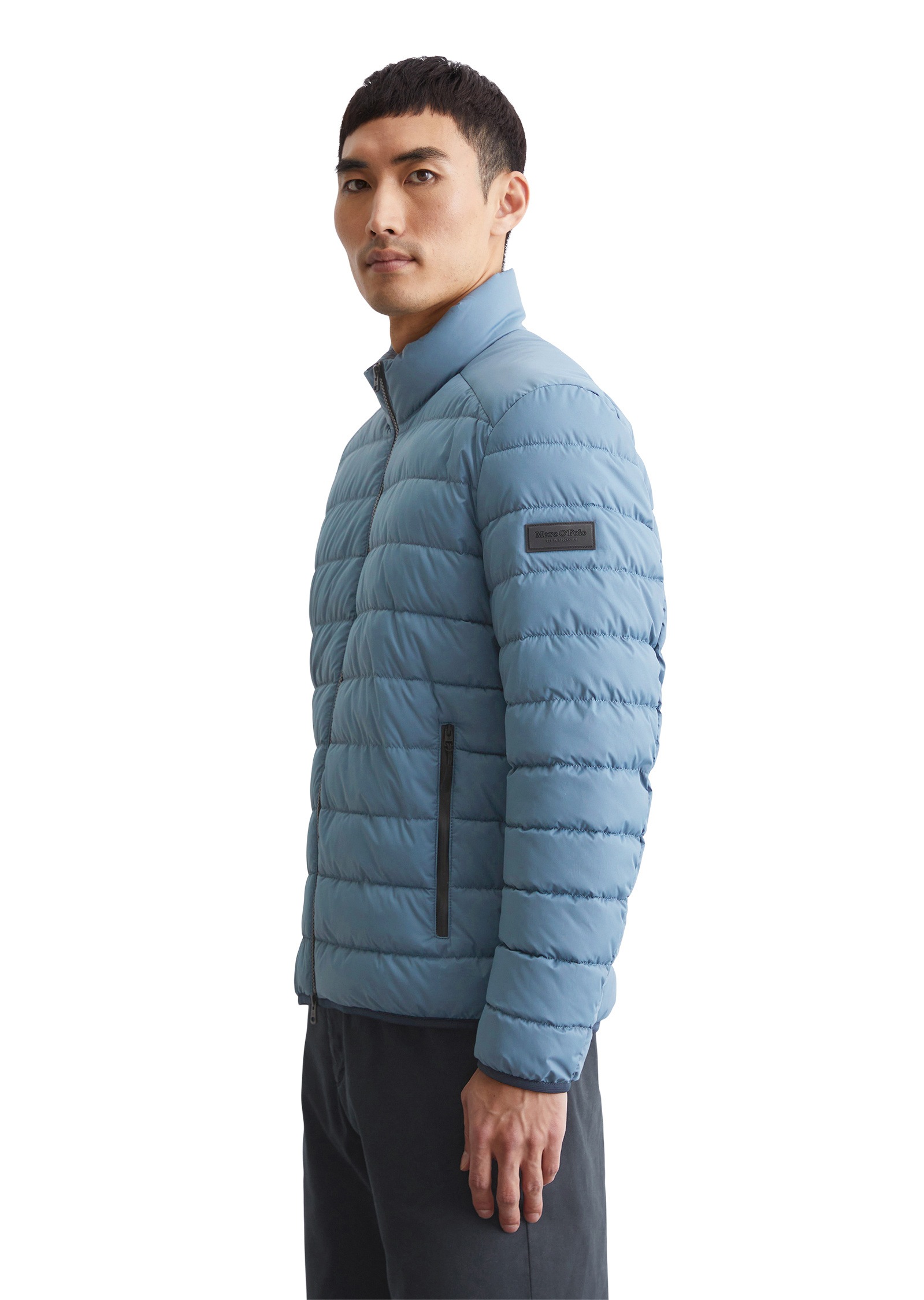 Marc O'Polo Outdoorjacke »in leichter, wasserabweisender Qualität«, ohne Kapuze