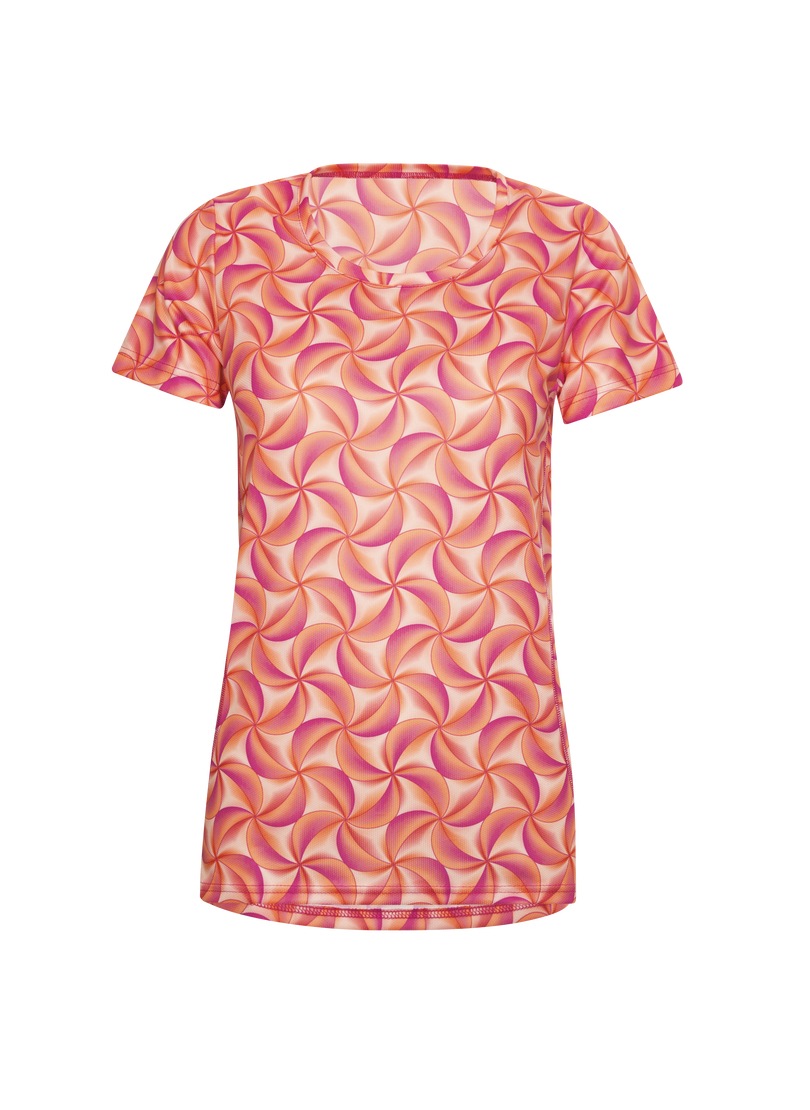 Trigema T-Shirt "TRIGEMA Sport T-Shirt mit modischem Allover-Print" 1 Stk. günstig online kaufen