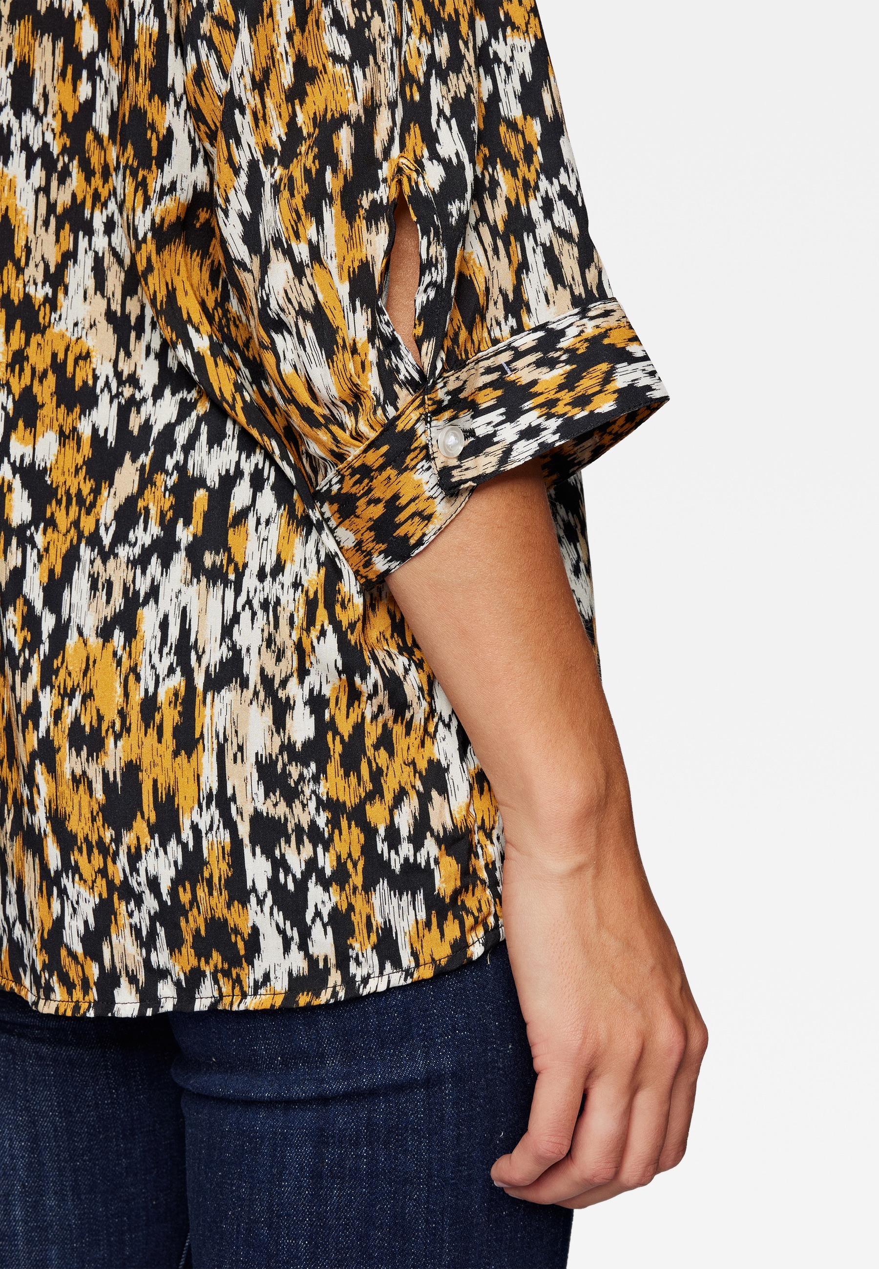 Mavi Langarmbluse »LONG SLEEVE SHIRT«, Bluse mit Muster