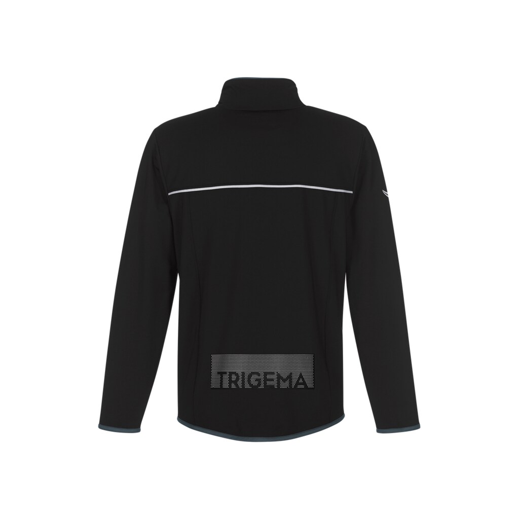 Trigema Trainingsjacke »TRIGEMA Praktische Sportjacke aus Microfaser«, (1 St.)