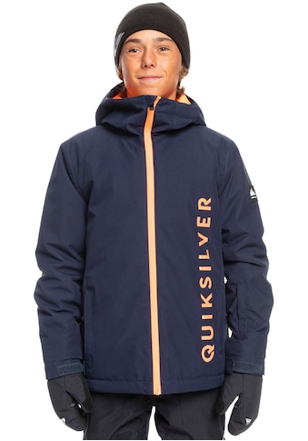 Quiksilver Skijacke »für Kinder« su Kapuze