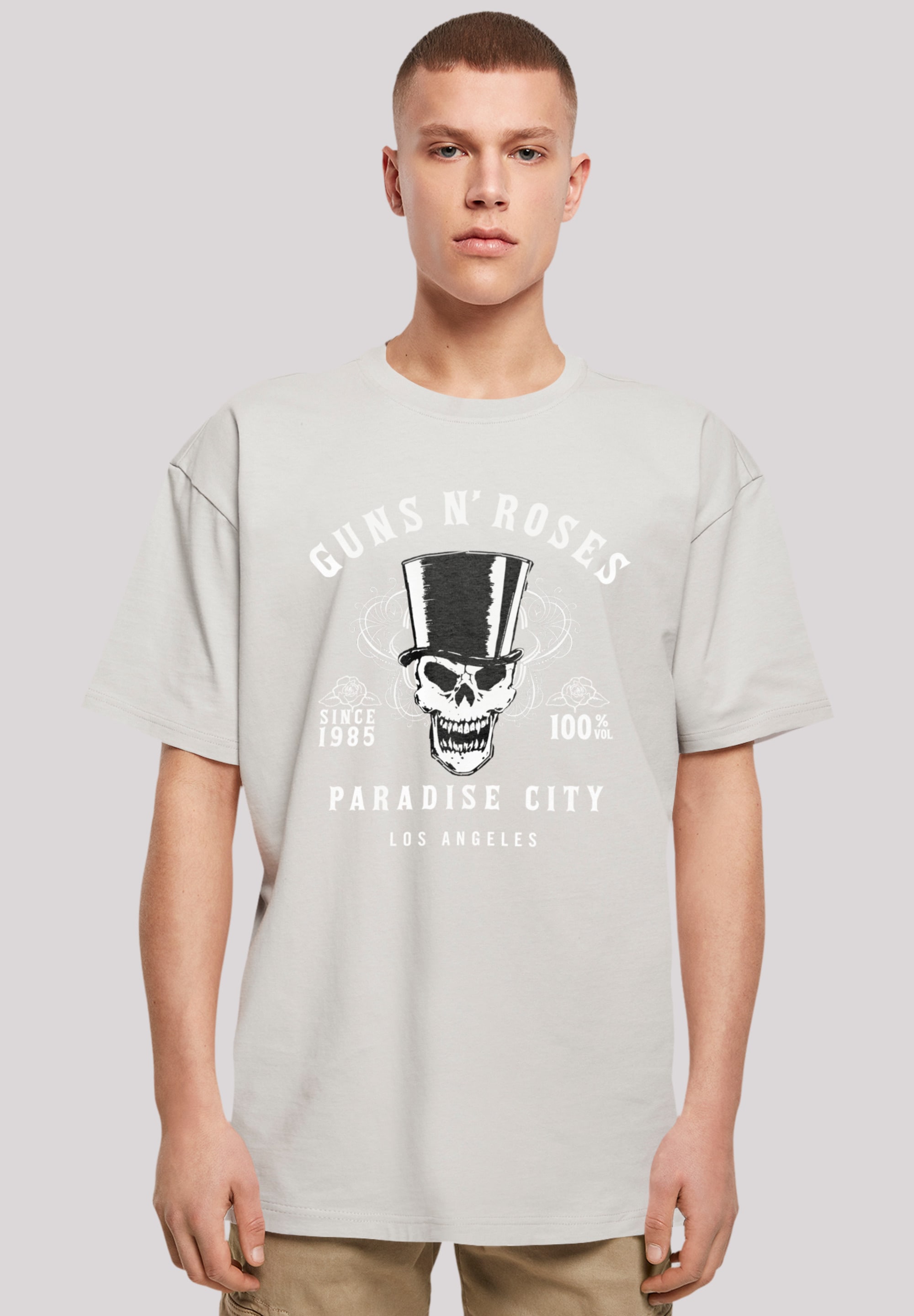 F4NT4STIC T-Shirt »Guns 'n' Roses Whiskey Label Rock Band«, Premium Qualität  ▷ bestellen | BAUR