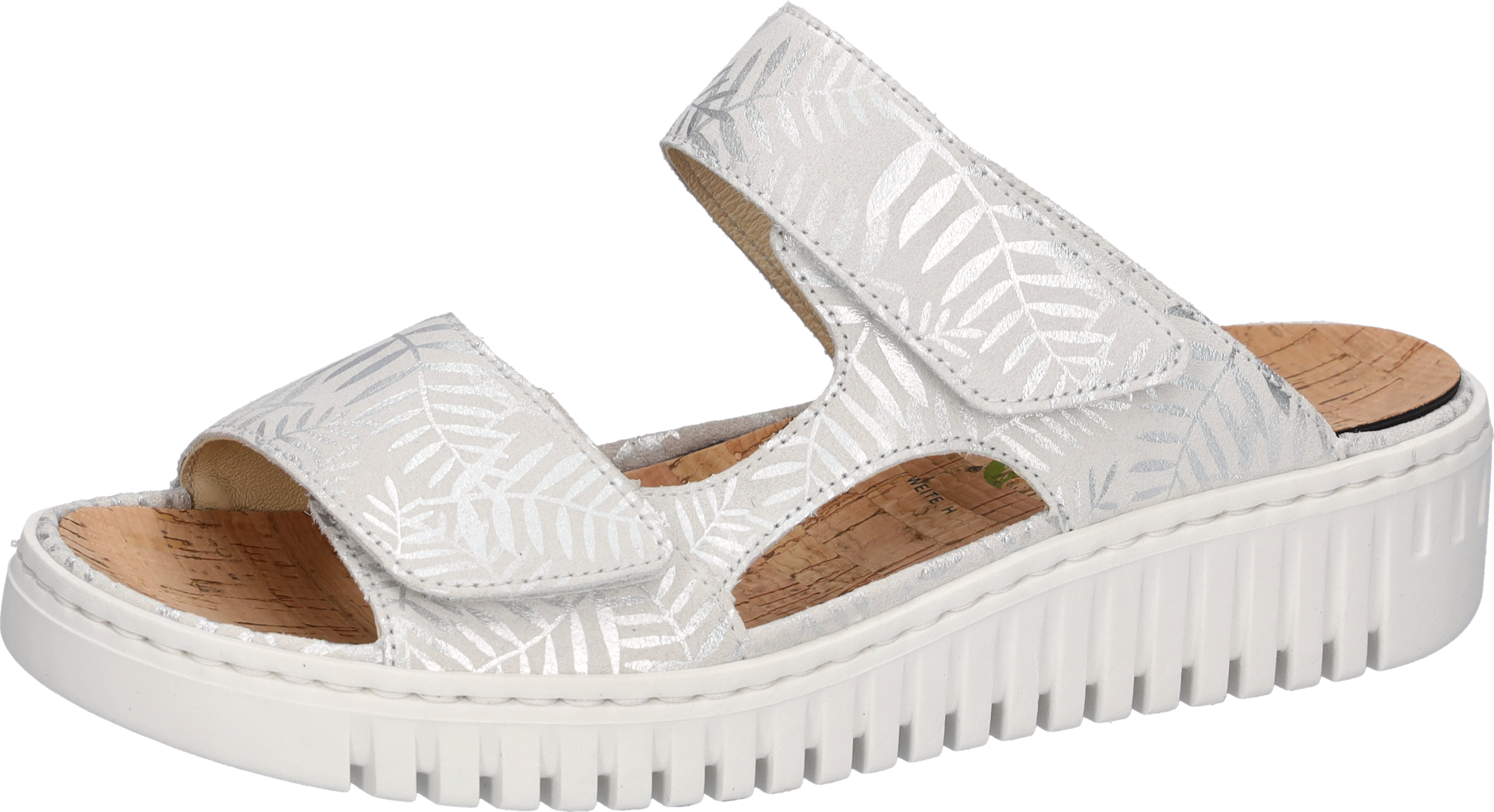 Waldläufer Pantolette »H-WILLOW«  Sommerschuh, Hausschuh, Keilpantolette in Komfortweite H (= sehr weit)