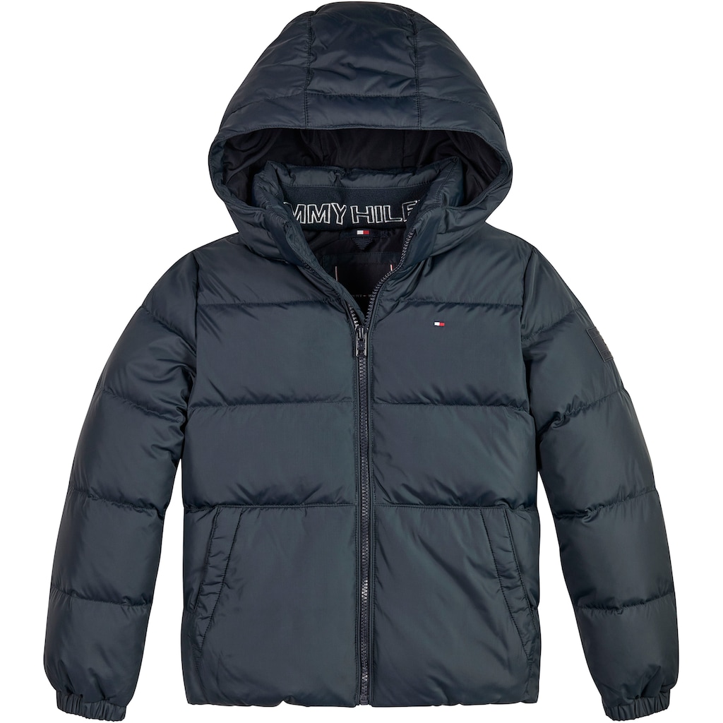 Tommy Hilfiger Daunenjacke »ESSENTIAL DOWN JACKET«, mit Kapuze