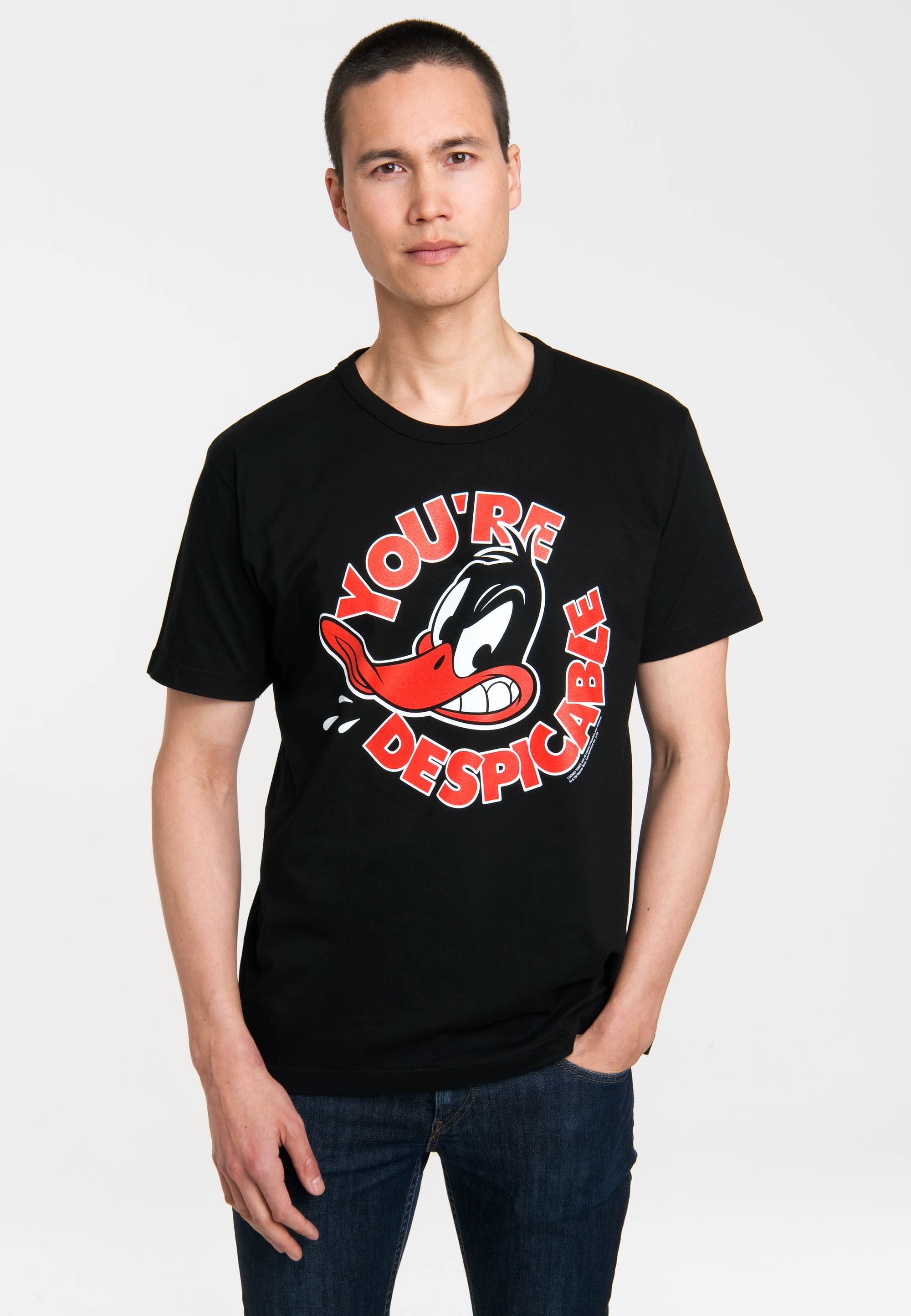 Logoshirt Marškinėliai »Looney Tunes - Daffy Duc...