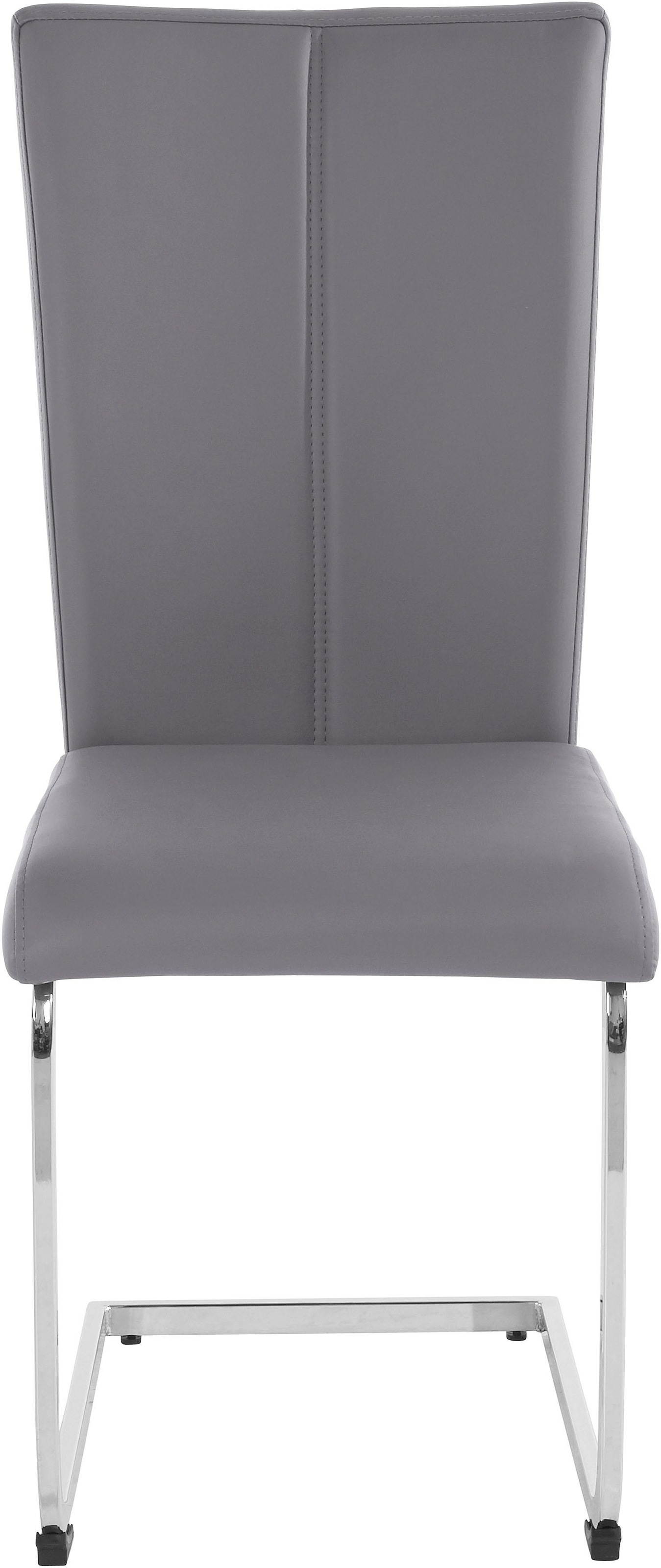 Home affaire Freischwinger »Alex« (Set) 2 Stk.Stuhl belastbar bis 120 Kg, Gestell im Chrom-Look