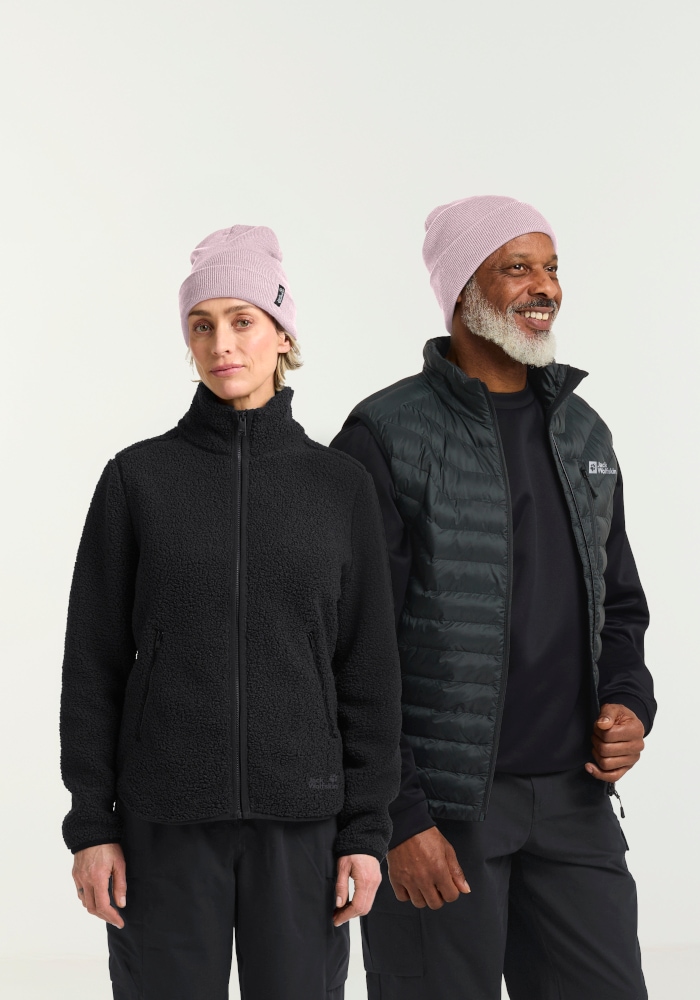 Jack Wolfskin Beanie »RIB BEANIE« Beanie, weich, warm, wintertauglich