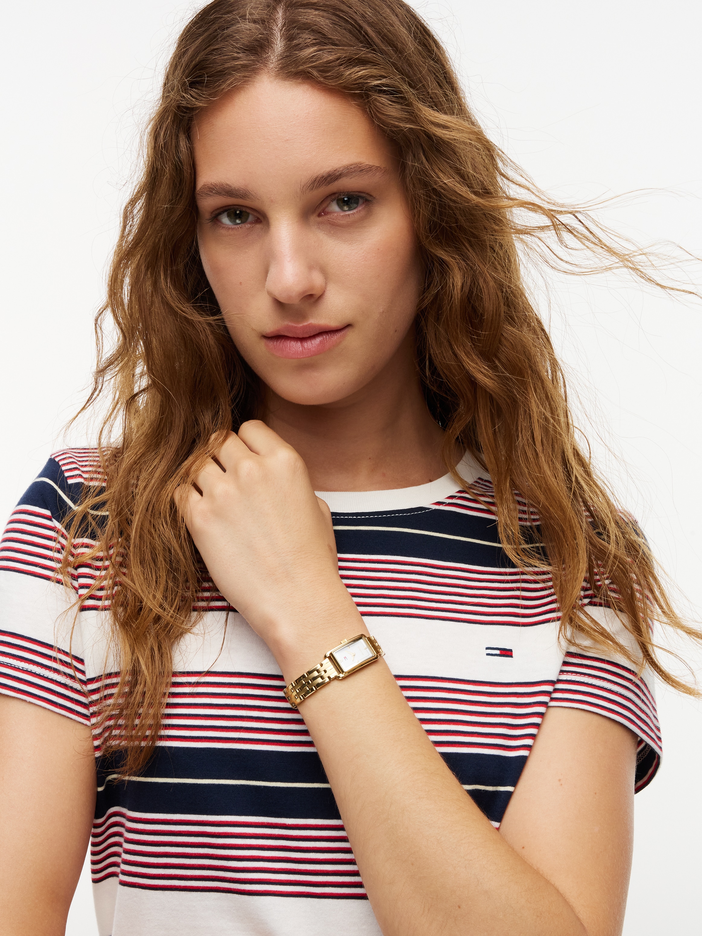 Tommy Jeans Rundhalsshirt »TJW REG ESS JERSEY SS TEE EXT« Baumwolle