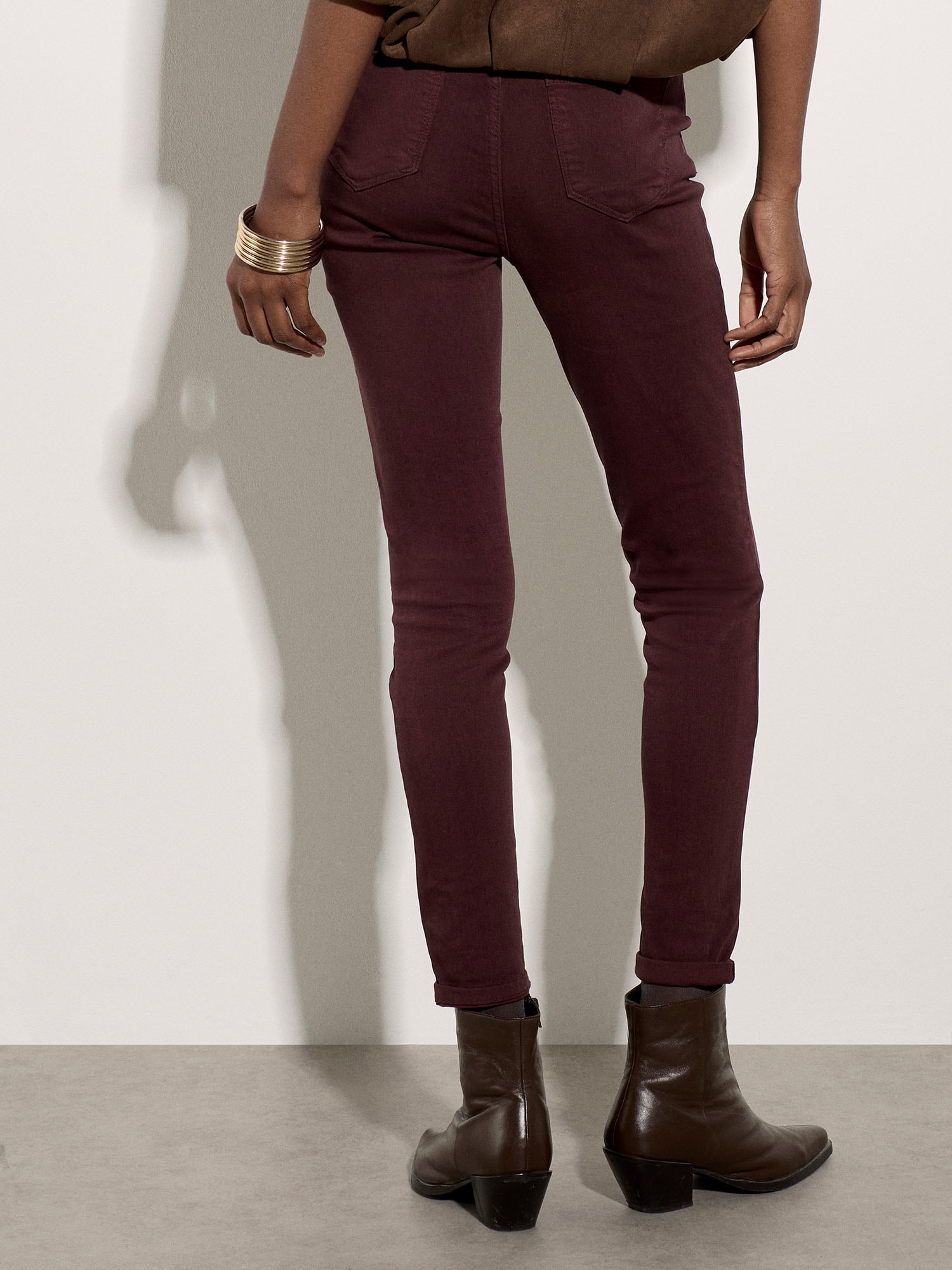 Apricot Skinny-fit-Jeans »Skinny-Jeans« in unifarben
