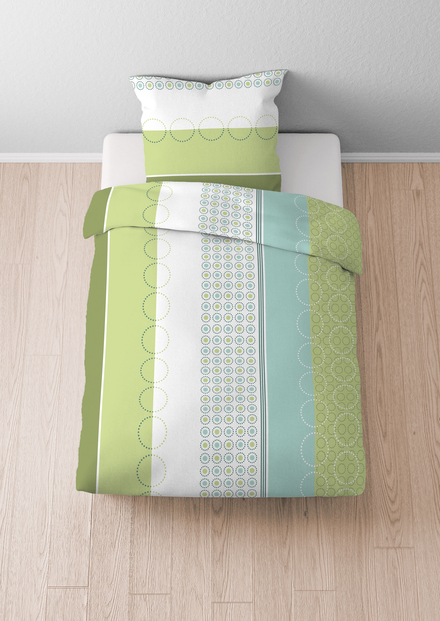 Castell - Markenbettwäsche Bettwäsche "0260455" 2 Stk. tlg. absolut bügelfr günstig online kaufen