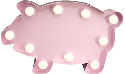 MARQUEE LIGHTS LED Dekolicht »Schwein Schweinchen«, LED-Modul, 1 St., Warmweiß,... kaufen