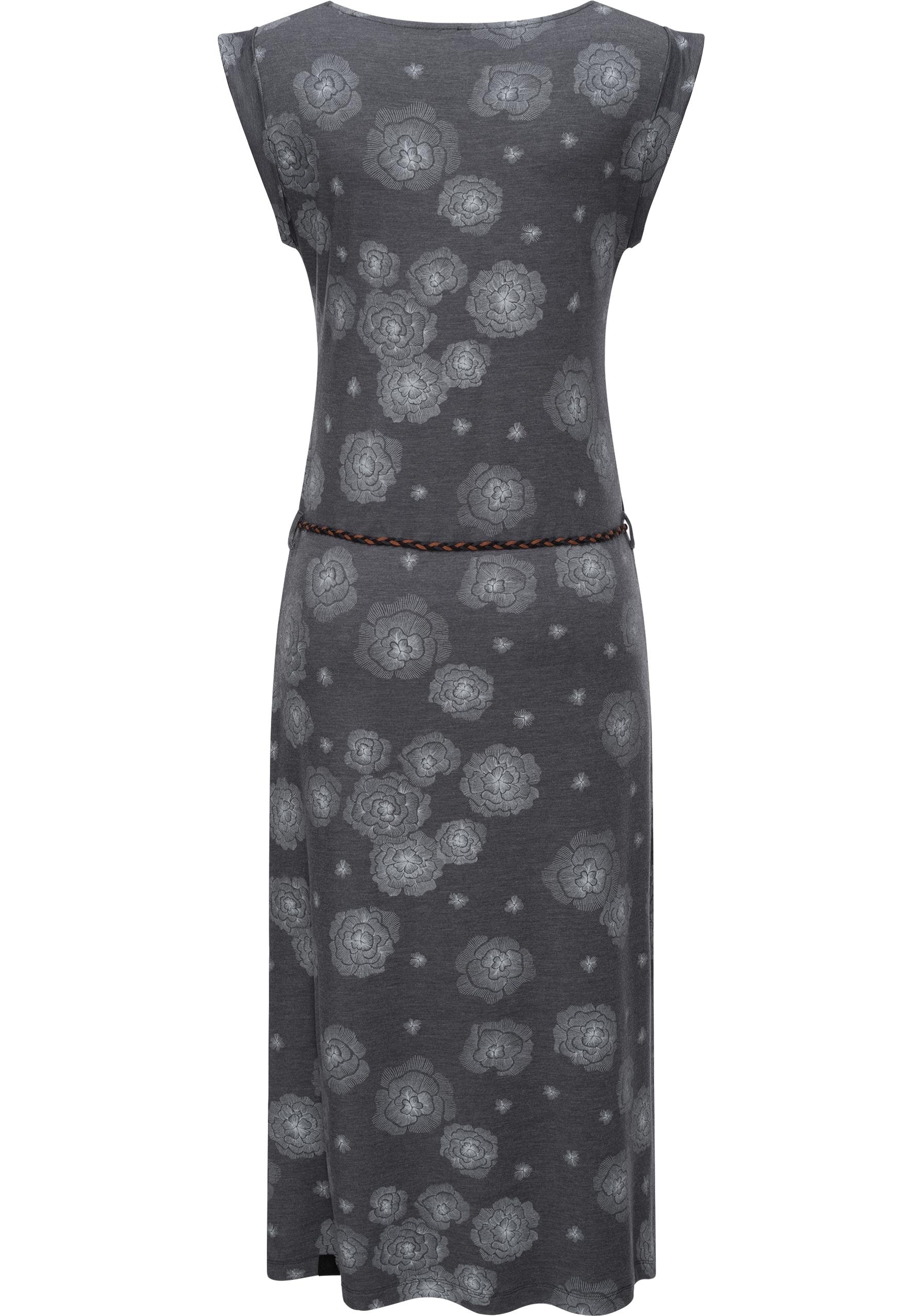 Ragwear Sommerkleid »Tag Midi«, wadenlanges Maxikleid mit Allover-Print
