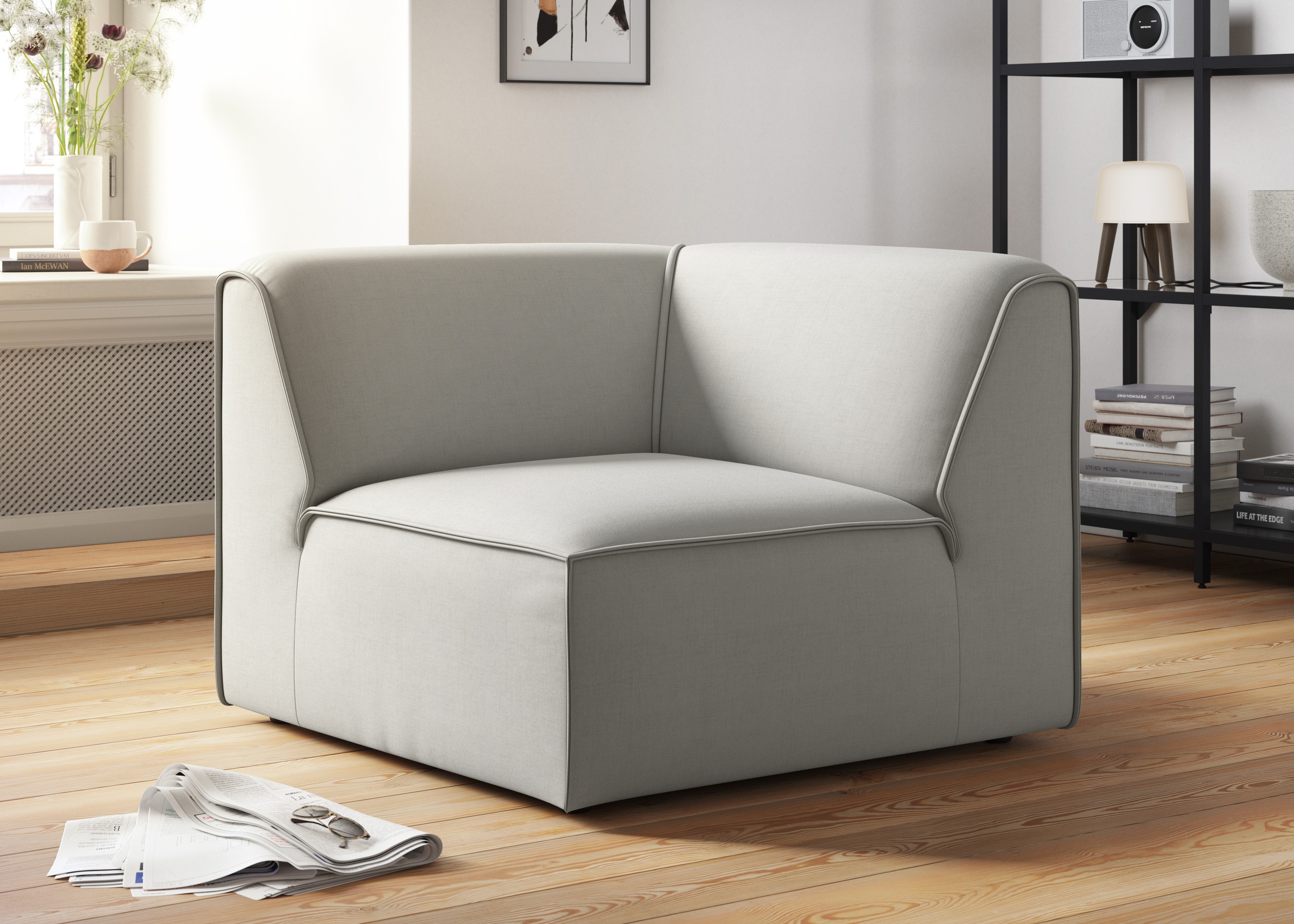 OTTO home "Merid, Sofaelement, Maße B/T/H: 97/97/46 cm" als Modul oder sepa günstig online kaufen