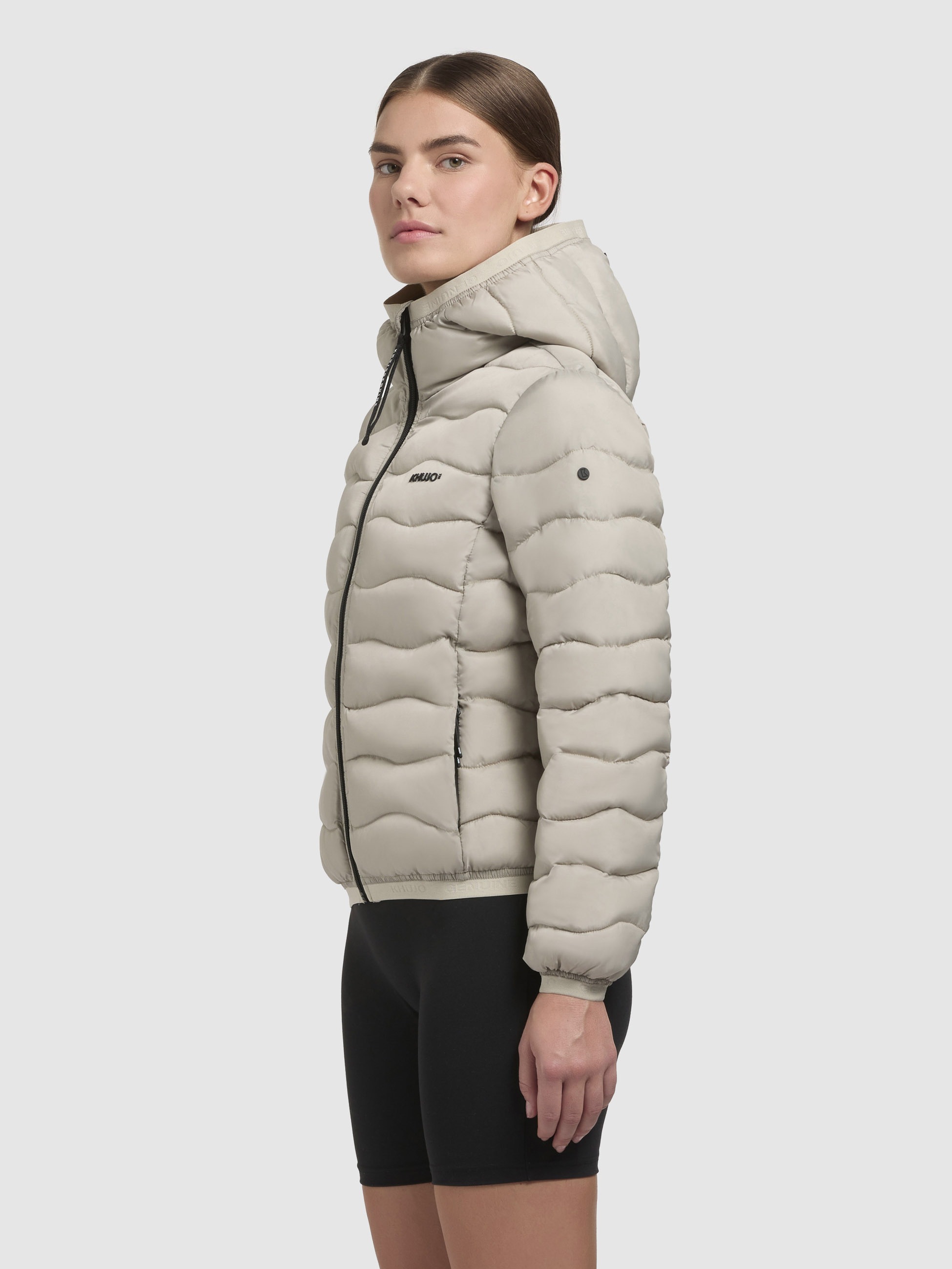 khujo Steppjacke »NARGO«, mit Kapuze