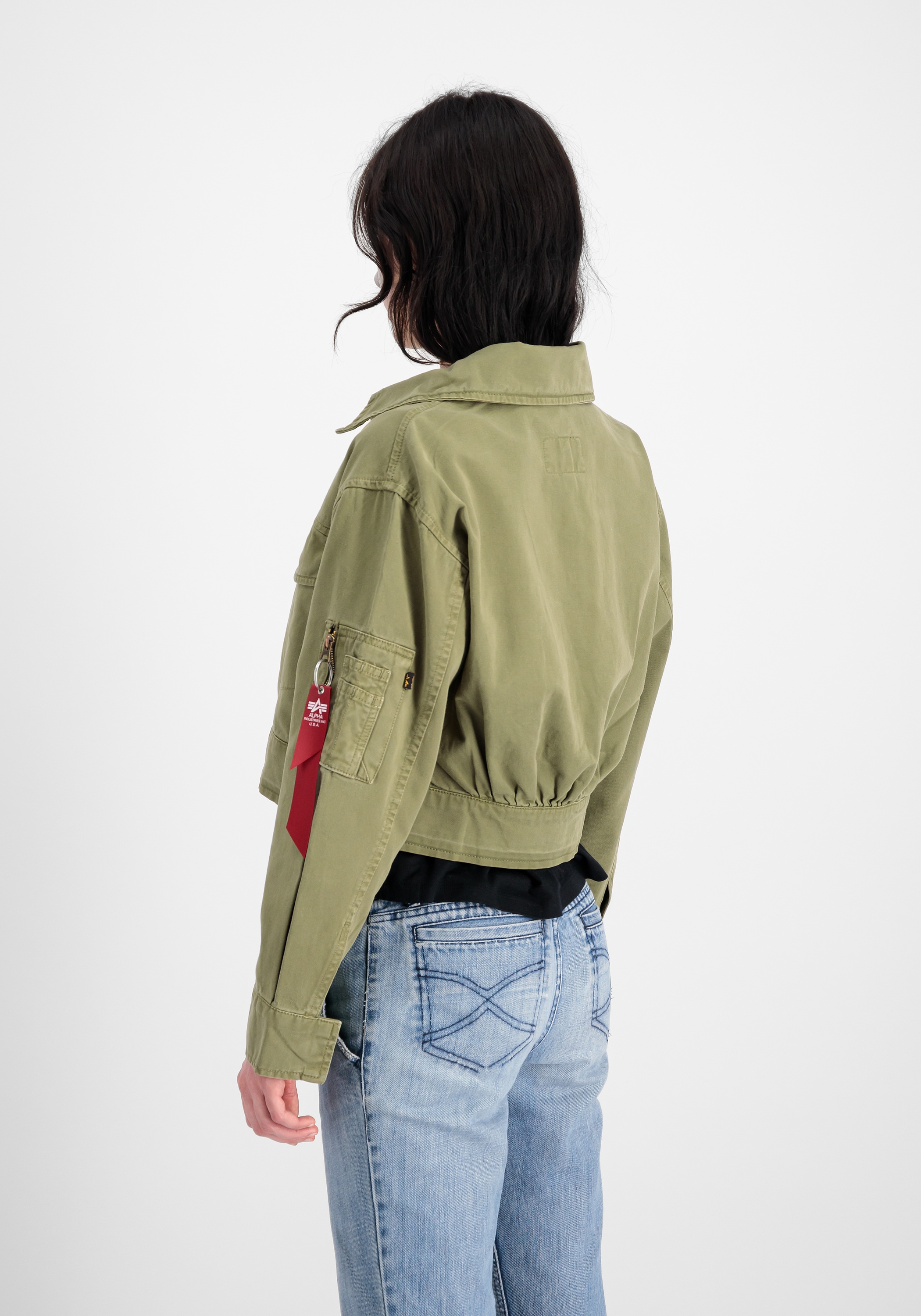Alpha Industries Bomberjacke »Deck Jacket Cropped Wmn«