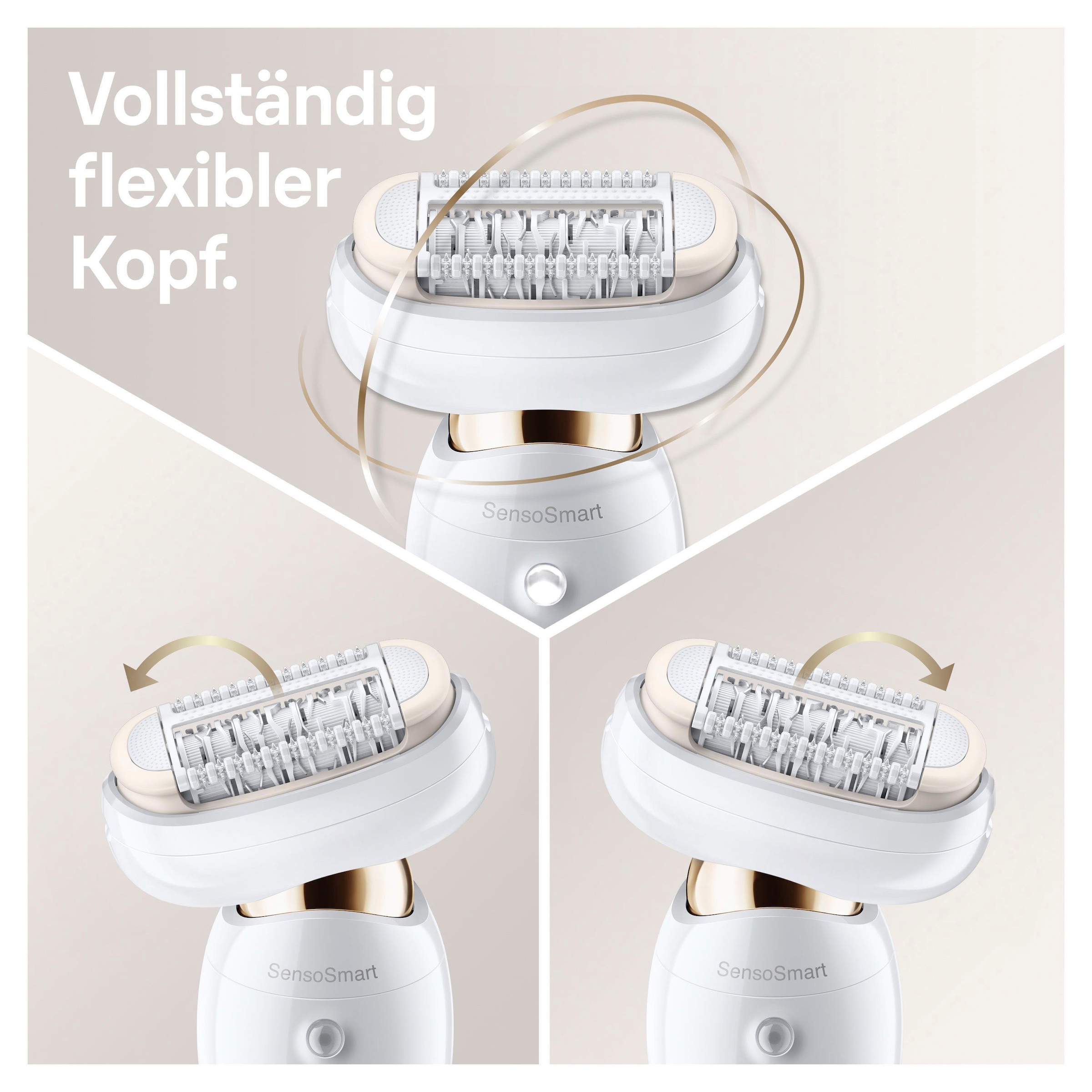 Braun Epilierer »Silk-épil 9 Flex 9100«, kabellose Wet & Dry-Epilation, breiter Kopf mit 40 Pinzetten