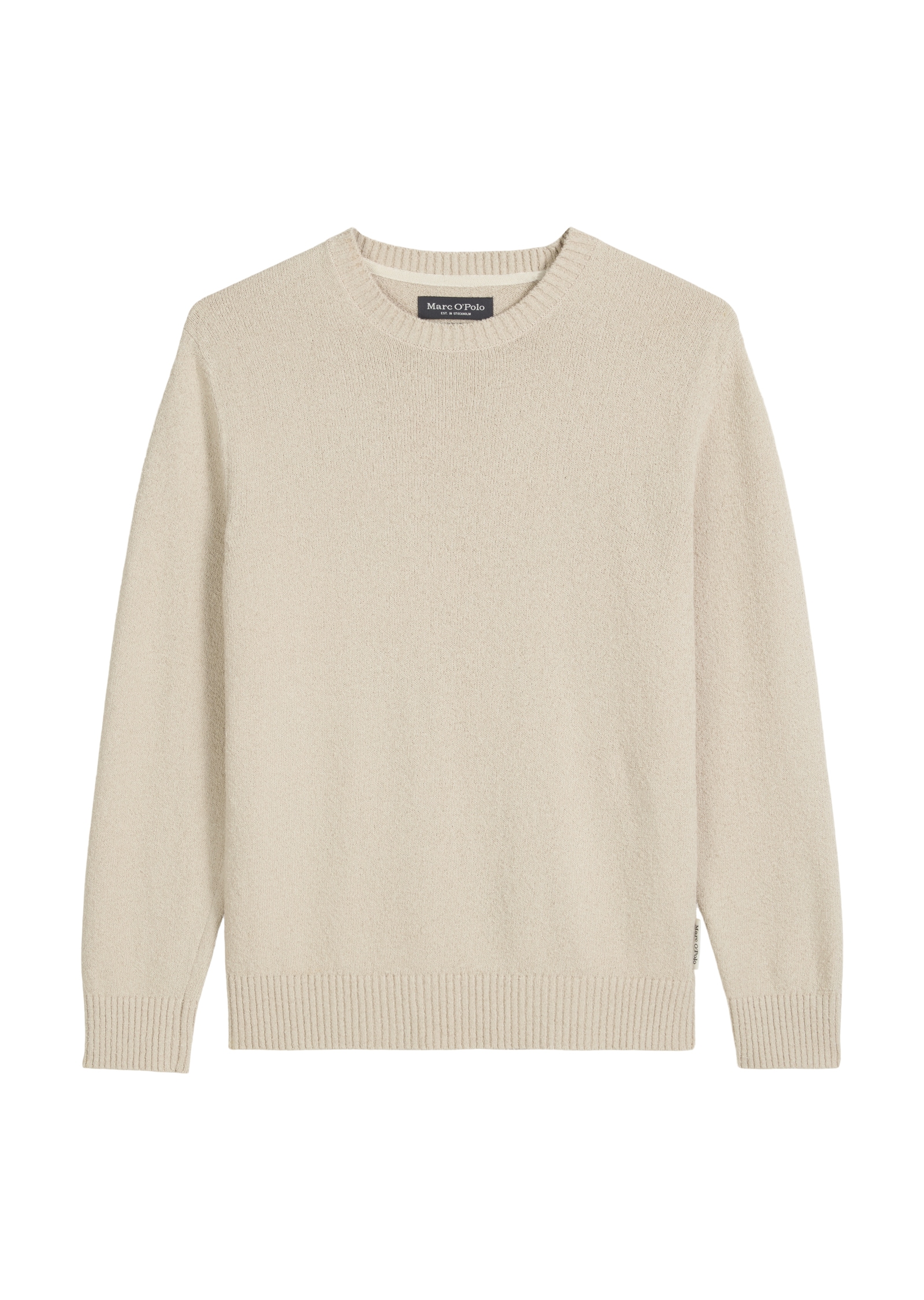 Marc O'Polo Rundhalspullover »regular aus Bio-Baumwoll-Mix-Boucle«