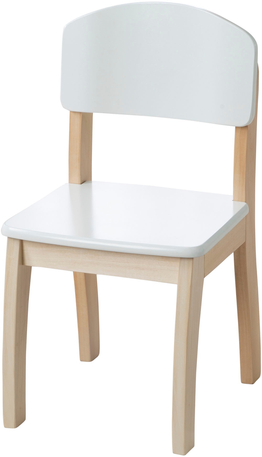 ROBA Kinder Kinderstuhl "weiß", B/H/T: 33cm x 62cm x 34cm, weiß, B:33cm H:62cm T:34cm, Stühle