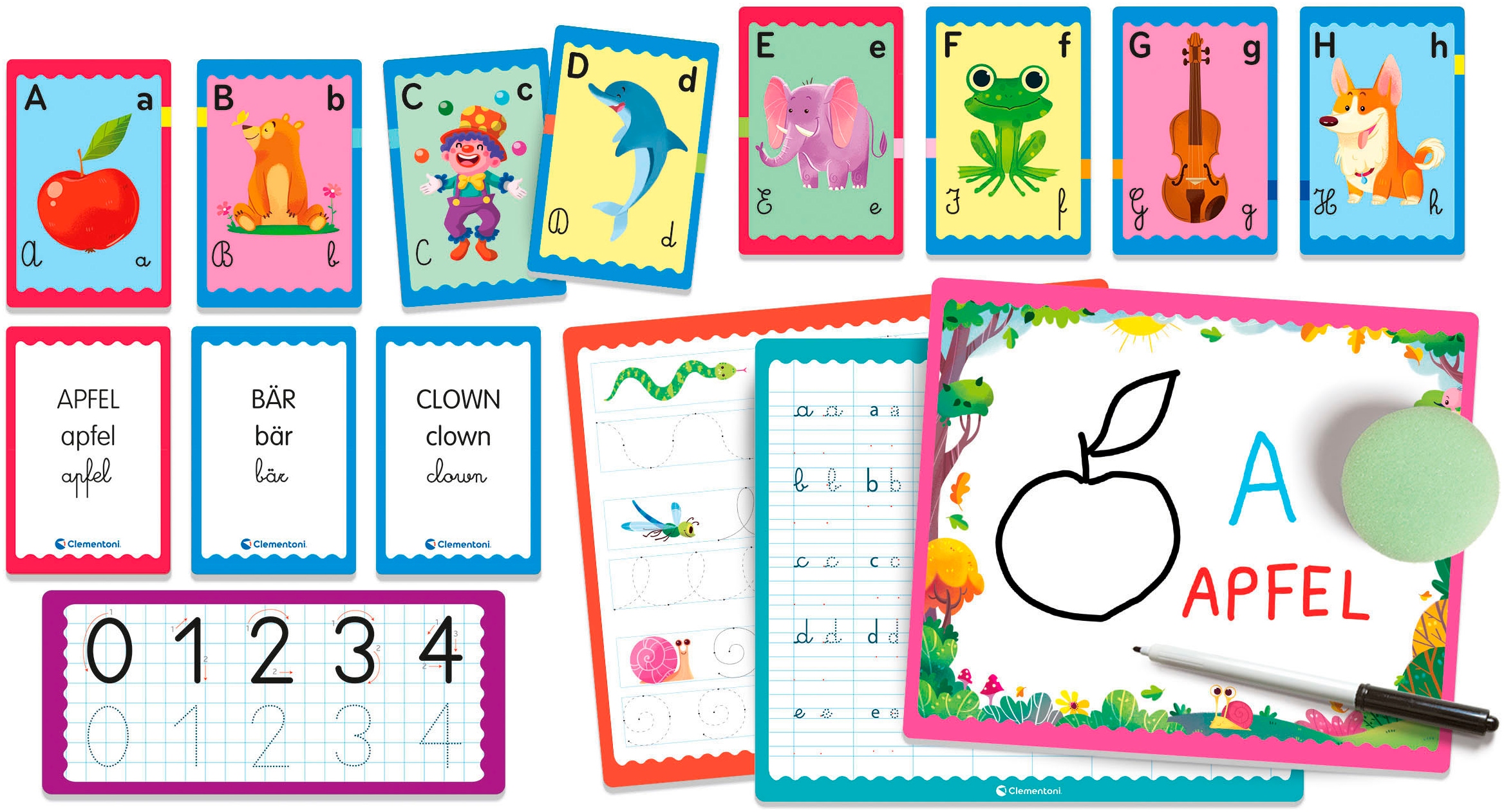 Clementoni® Spiel »Education, Schreib-Spiel«, Made in Europe