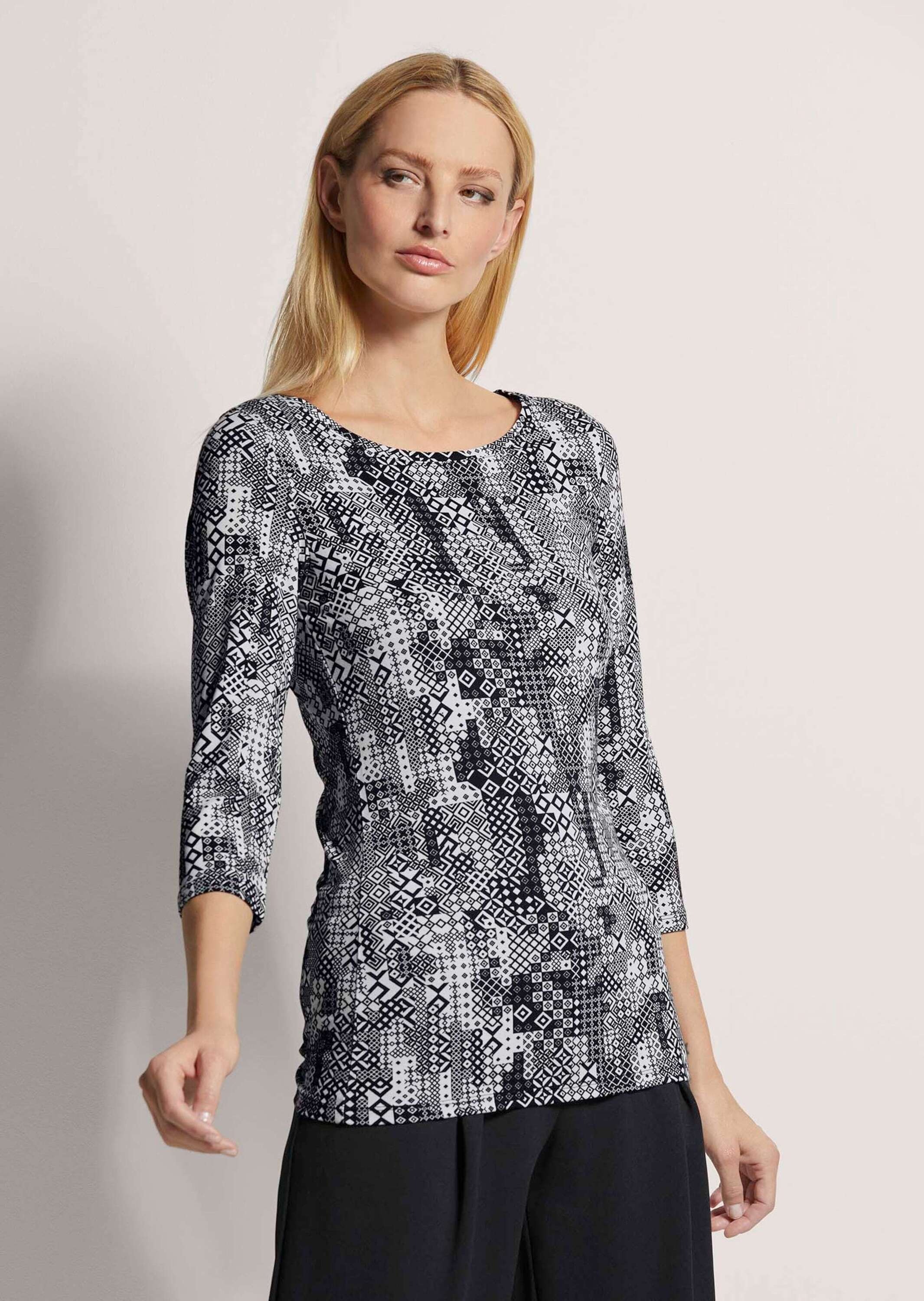 MADELEINE 3/4-Arm-Shirt "Shirt Rundhals-Shirt mit 3/4-Ärmeln" günstig online kaufen