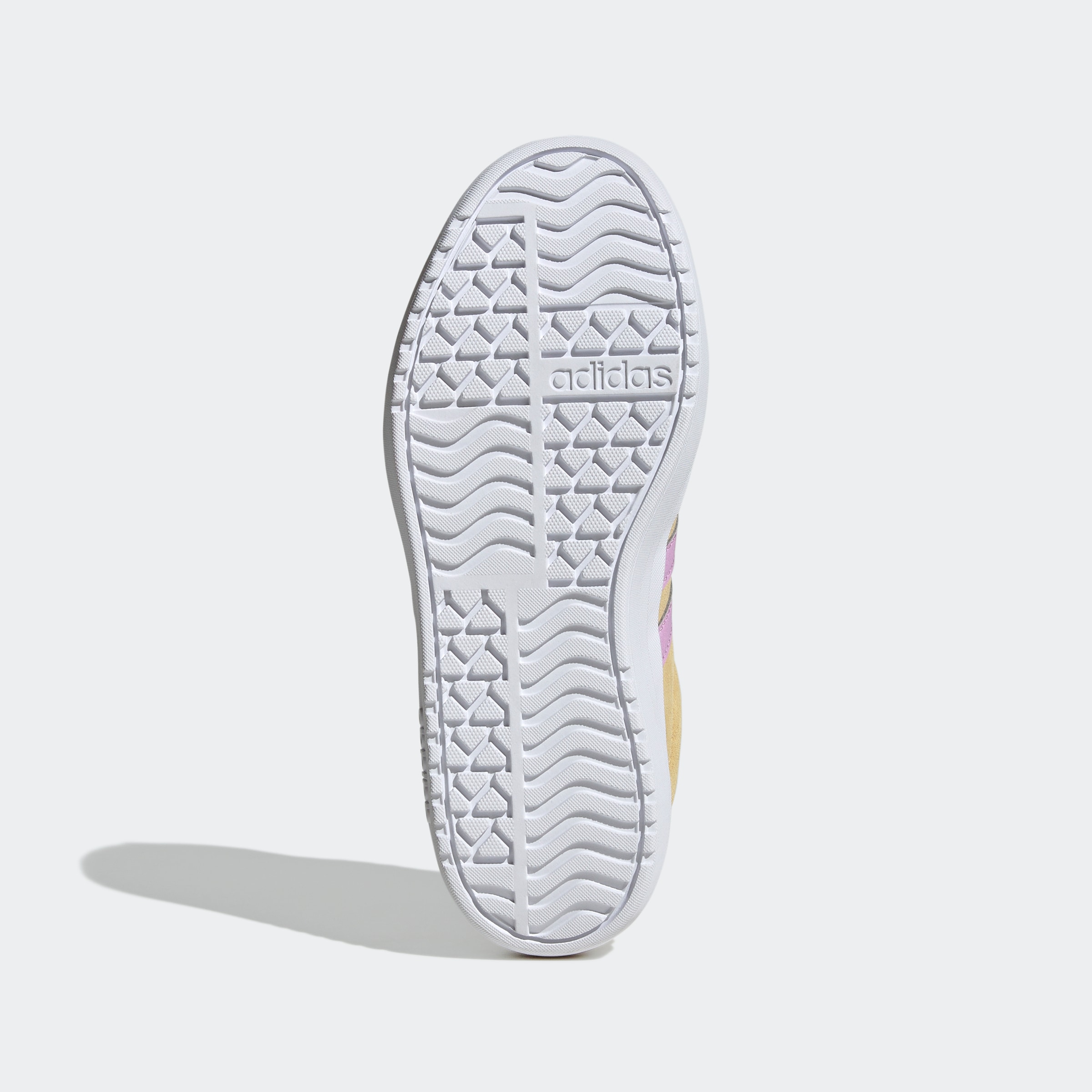 adidas Sportswear Plateausneaker »VL COURT BOLD LIFESTYLE KIDS«, Design auf den Spuren des adidas Gazelle Bold