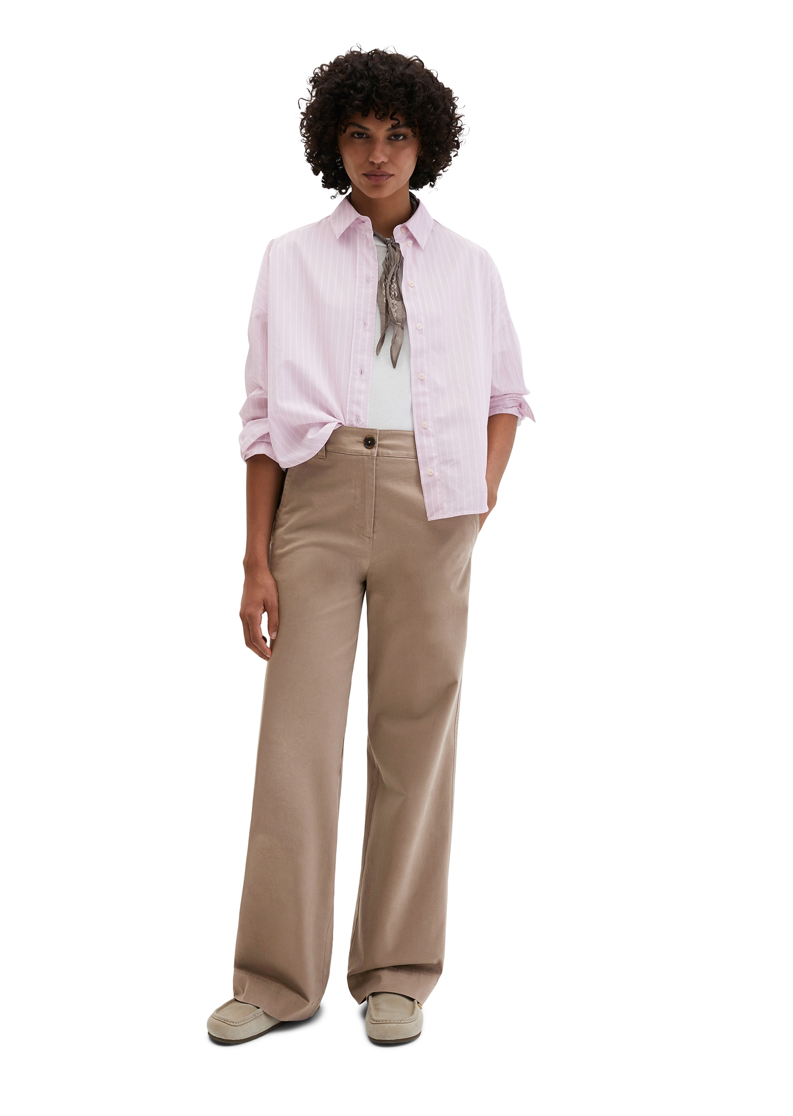 Marc O'Polo Chinohose »aus Brushed Cotton Twill«