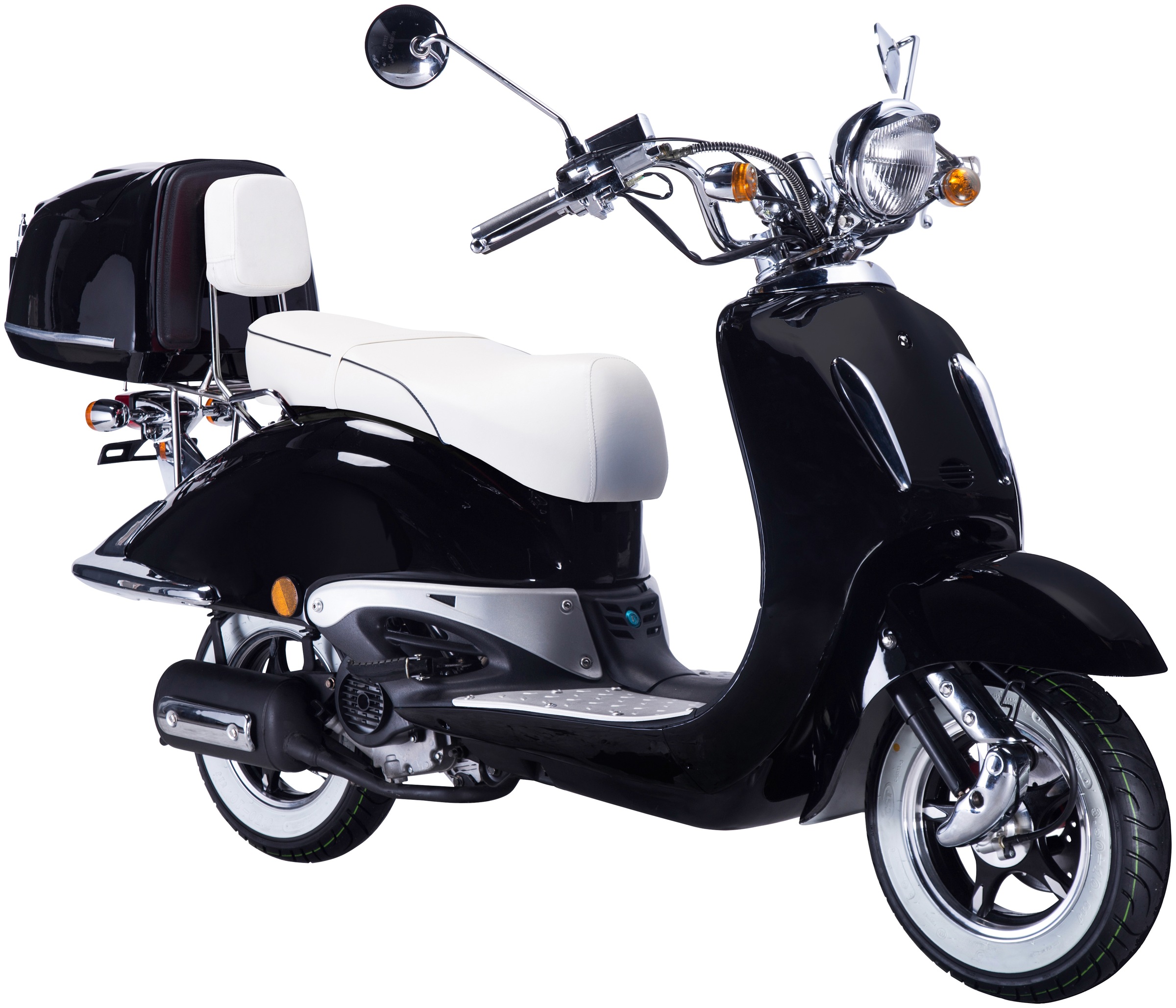GT UNION Motorroller »Strada«, 125 cm³, 85 km/h, Euro 5, 8,6 PS, (Set), mit  Topcase auf Rechnung kaufen | BAUR