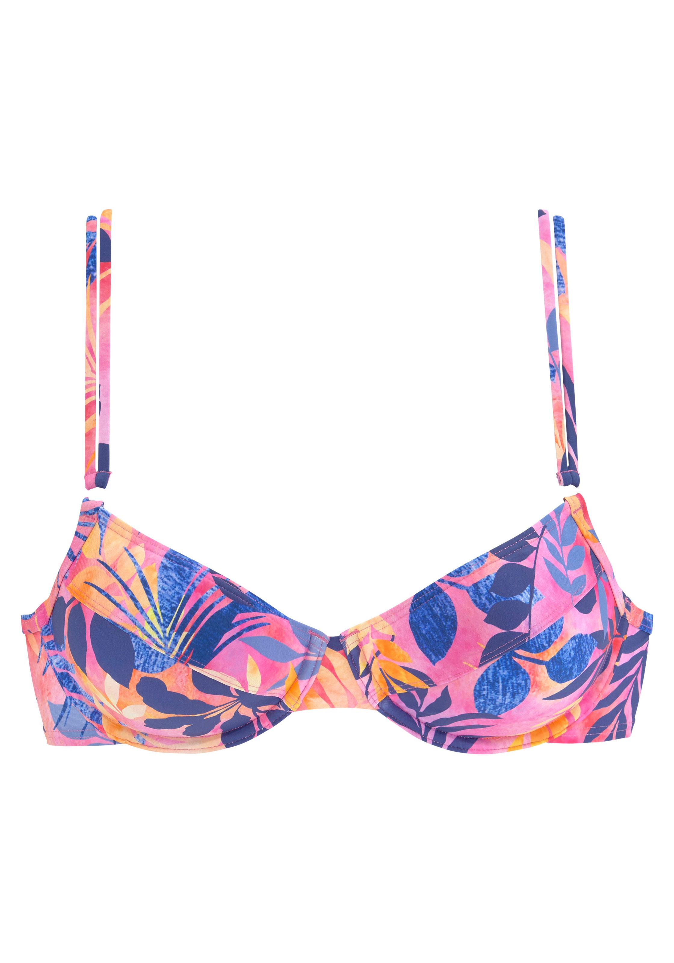 Vivance Bügel-Bikini-Top »Leilani« mit kleinen Zierringen an den Doppelträgern